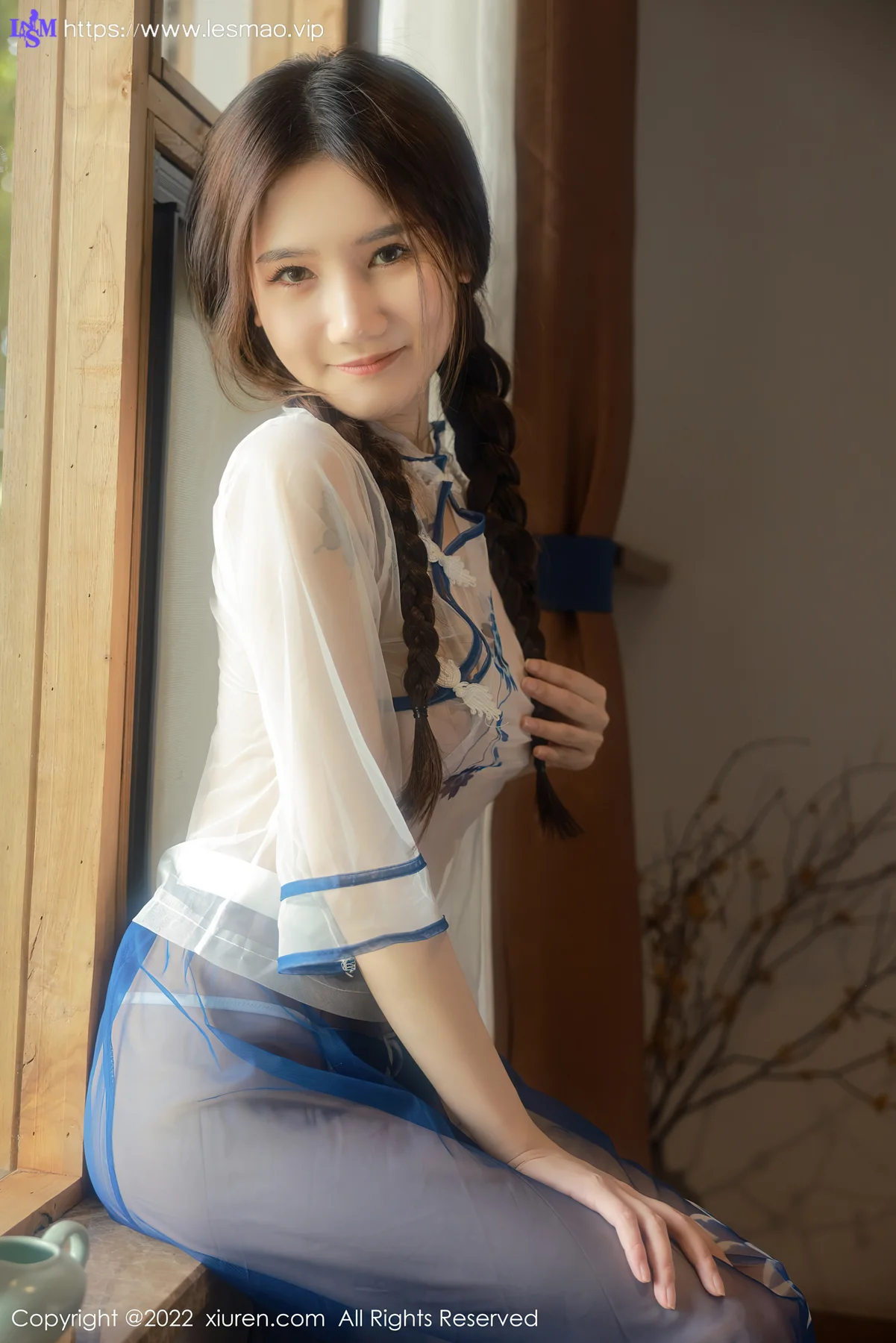 XiuRen 秀人 No.5287 轻透古装服饰 古月小同学 性感写真1 - 16