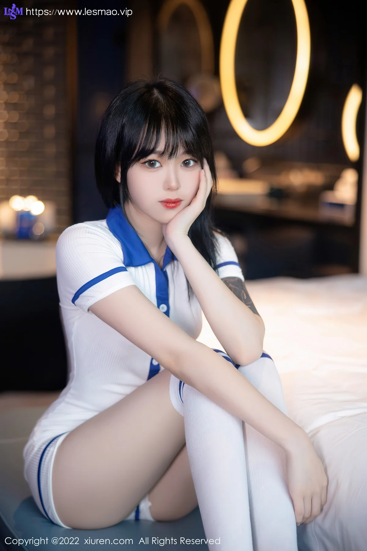 XiuRen 秀人 No.5291 白色水手服 奶瓶. 性感写真1 - 1