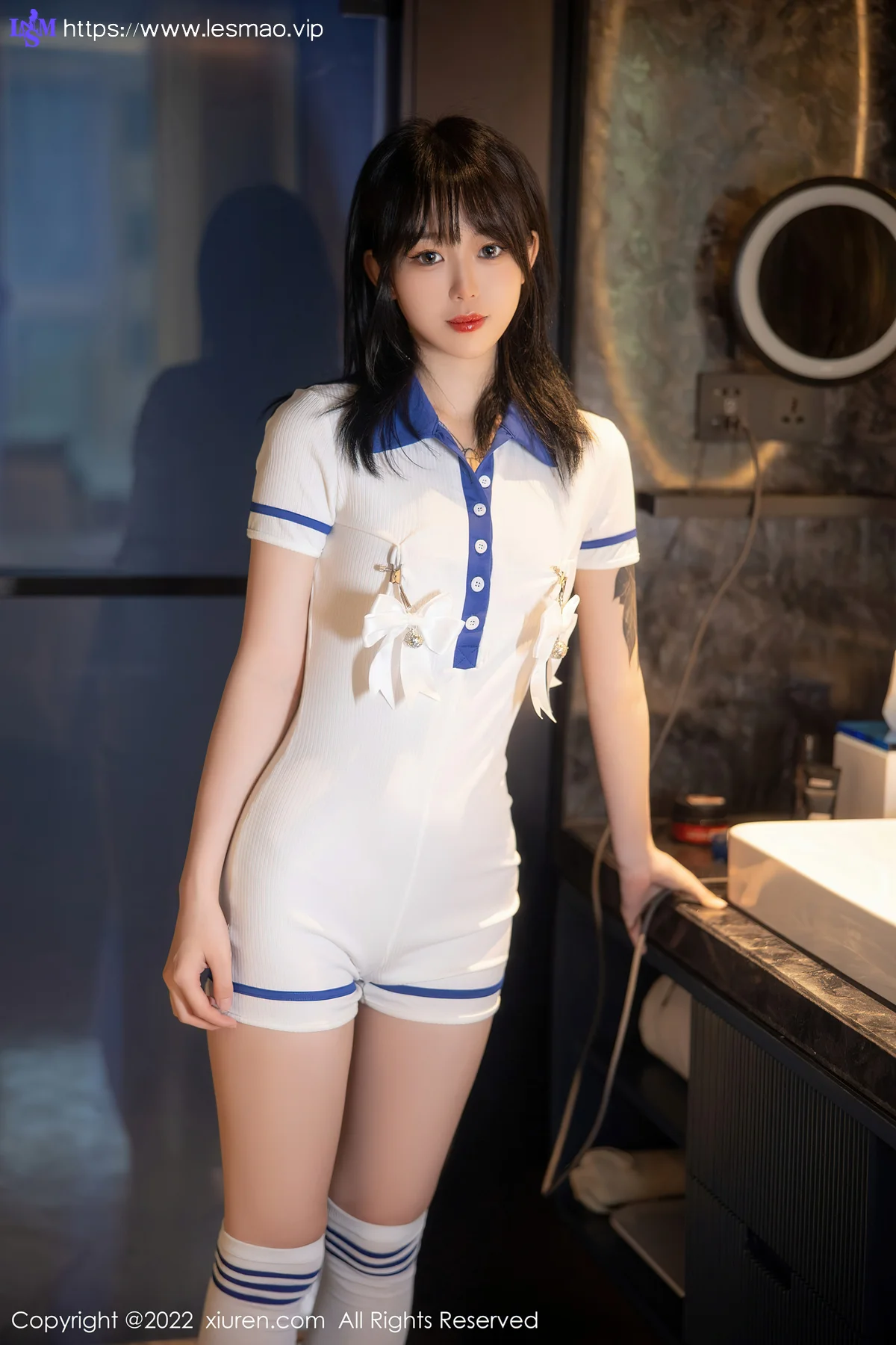 XiuRen 秀人 No.5291 白色水手服 奶瓶. 性感写真1 - 26