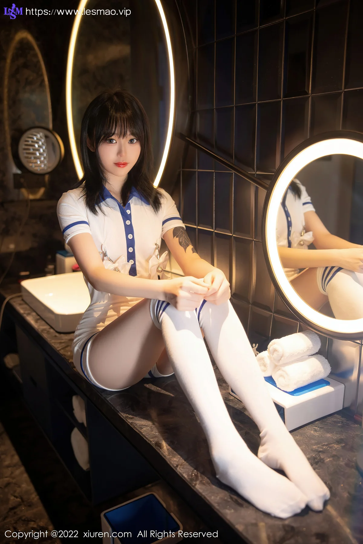 XiuRen 秀人 No.5291 白色水手服 奶瓶. 性感写真1 - 31