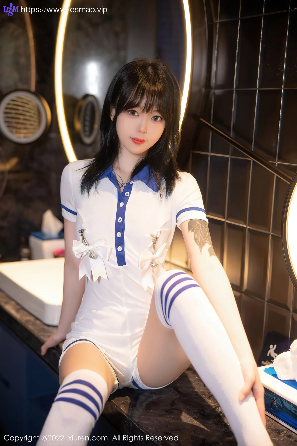 XiuRen 秀人 No.5291 白色水手服 奶瓶. 性感写真1 - 34