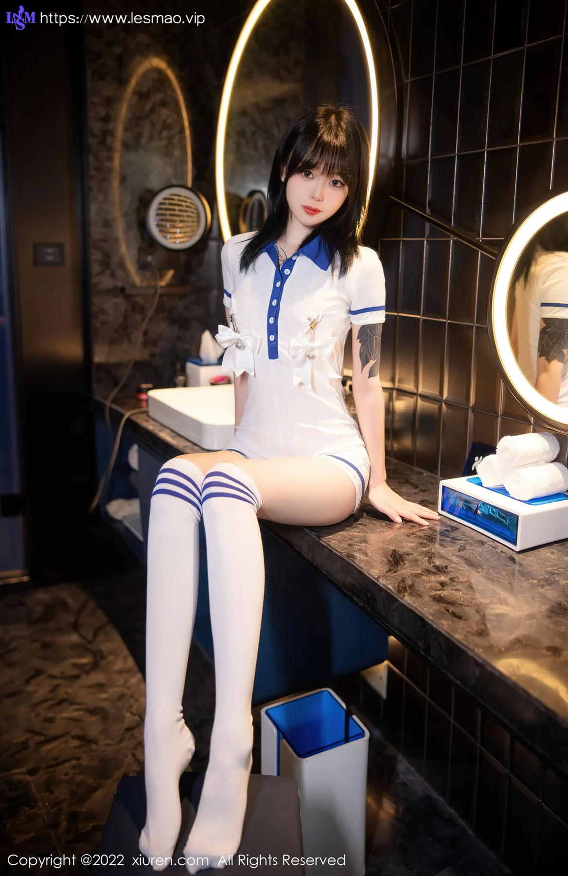 XiuRen 秀人 No.5291 白色水手服 奶瓶. 性感写真1 - 35