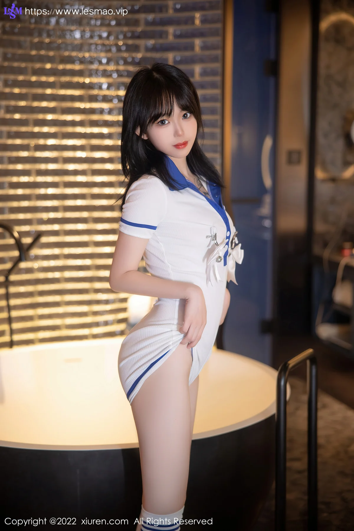 XiuRen 秀人 No.5291 白色水手服 奶瓶. 性感写真1 - 49