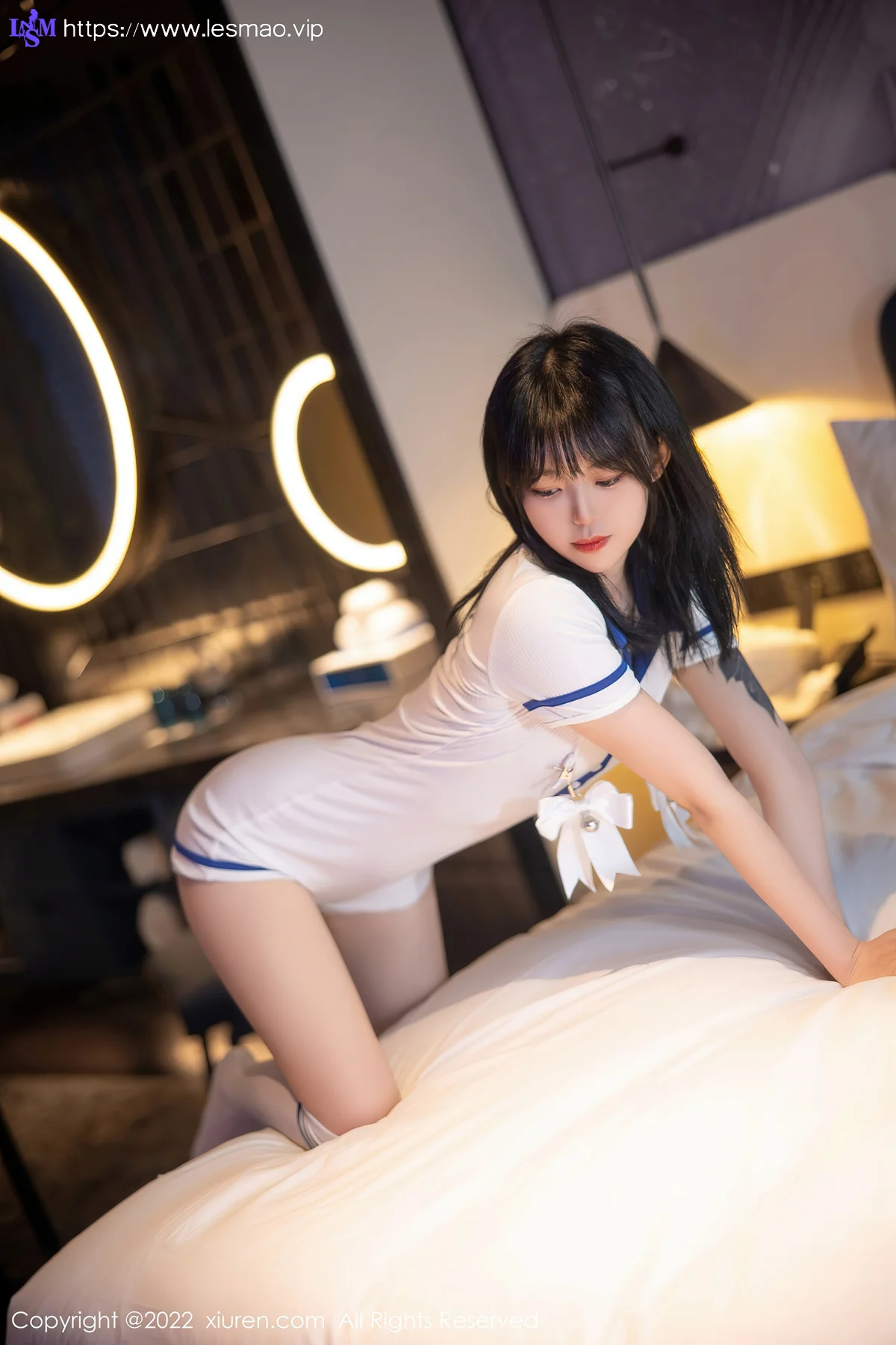 XiuRen 秀人 No.5291 白色水手服 奶瓶. 性感写真1 - 55