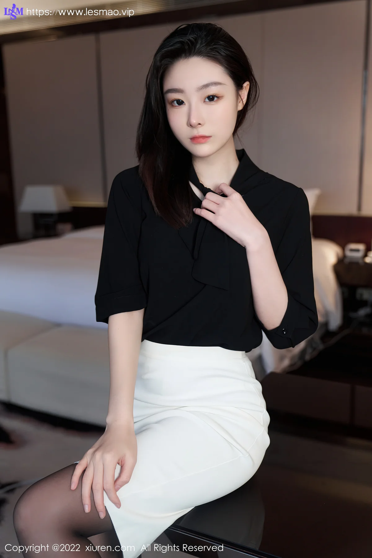 XiuRen 秀人 No.5312 是小逗逗 黑丝翘臀 - 20