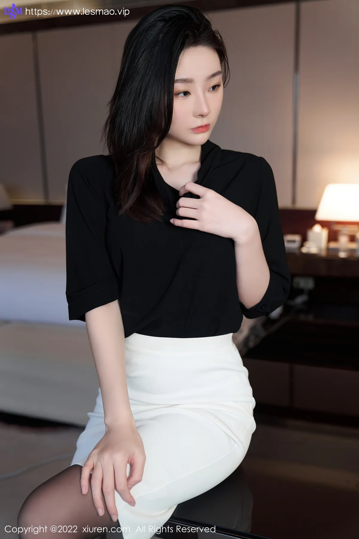 XiuRen 秀人 No.5312 是小逗逗 黑丝翘臀 - 21