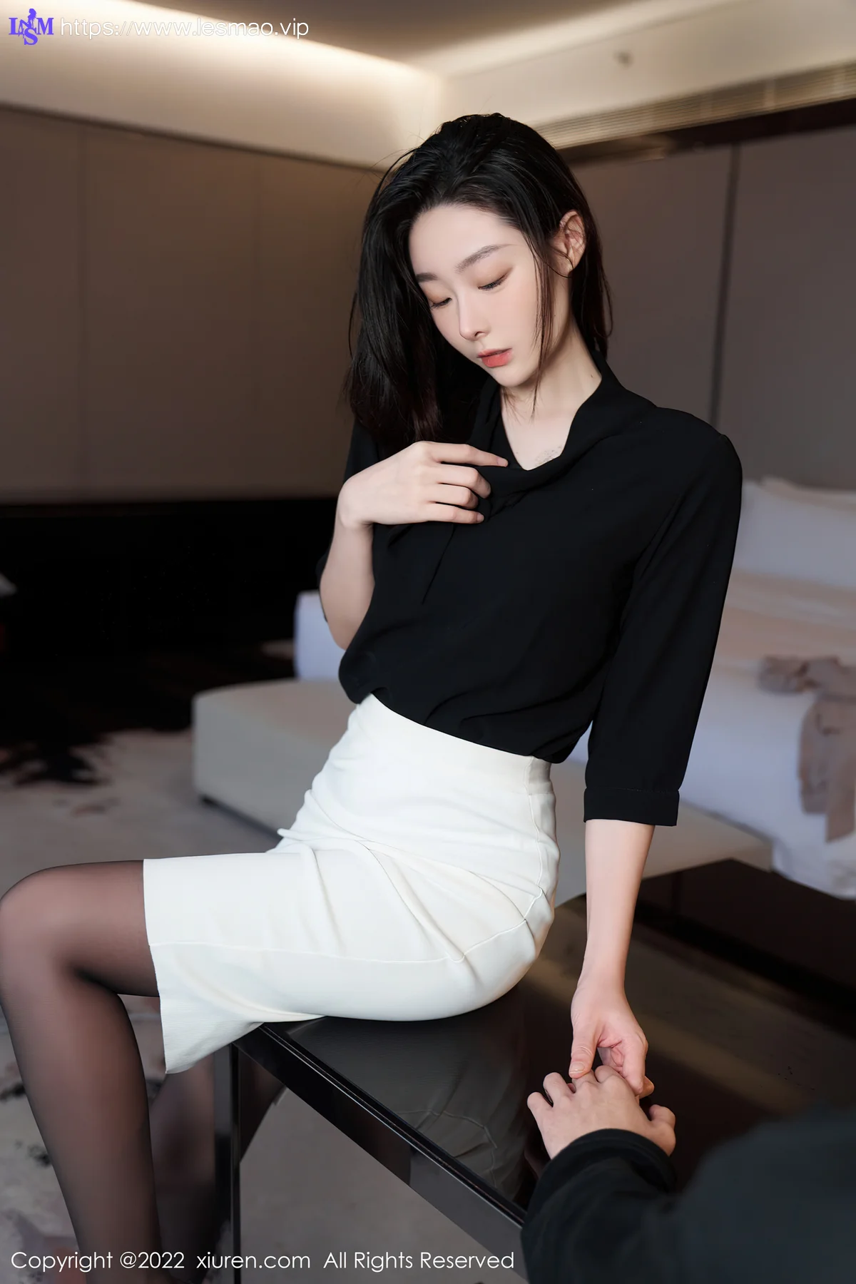 XiuRen 秀人 No.5312 是小逗逗 黑丝翘臀 - 22