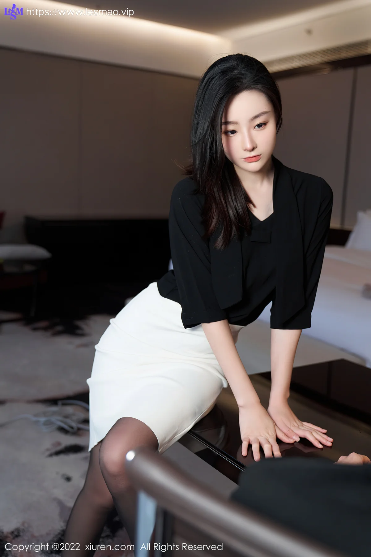 XiuRen 秀人 No.5312 是小逗逗 黑丝翘臀 - 23
