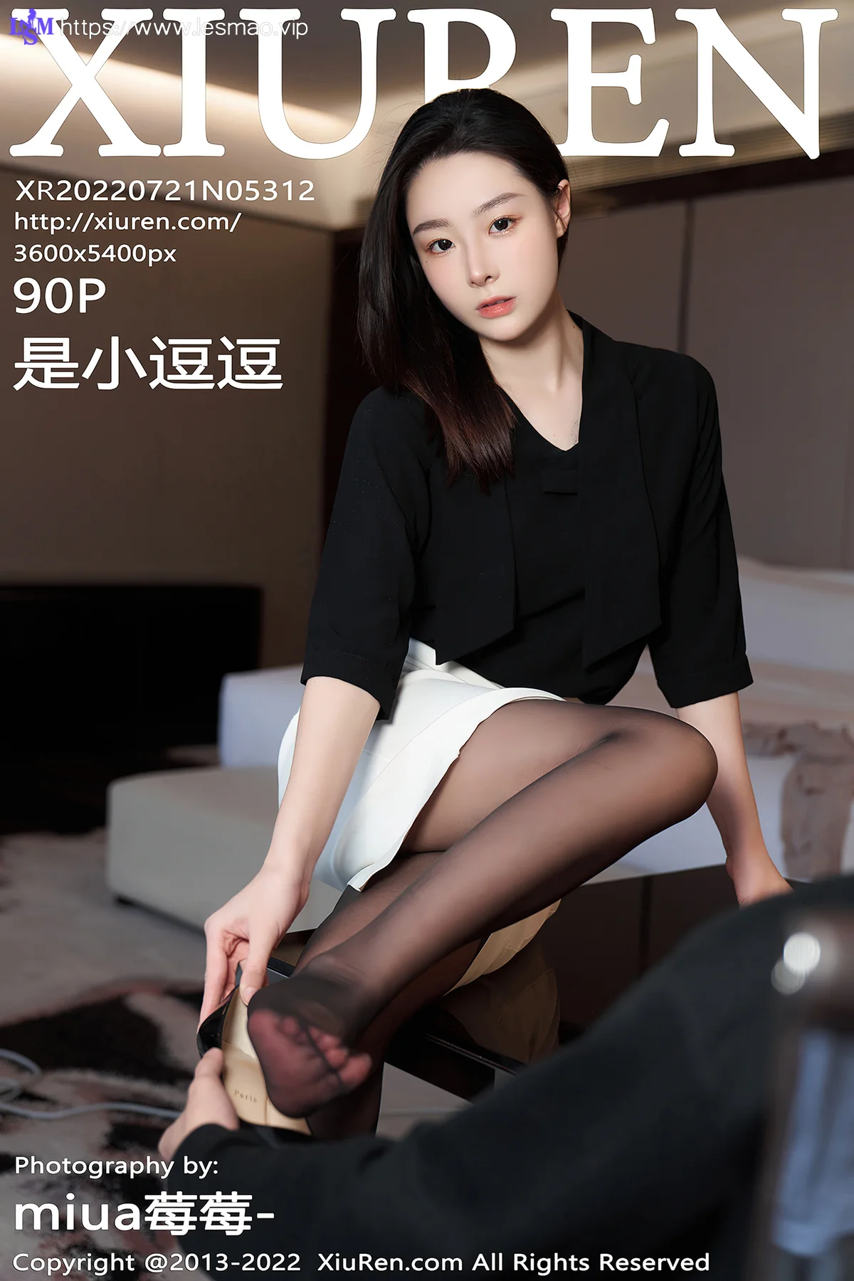 XiuRen 秀人 No.5312 是小逗逗 黑丝翘臀 - 91