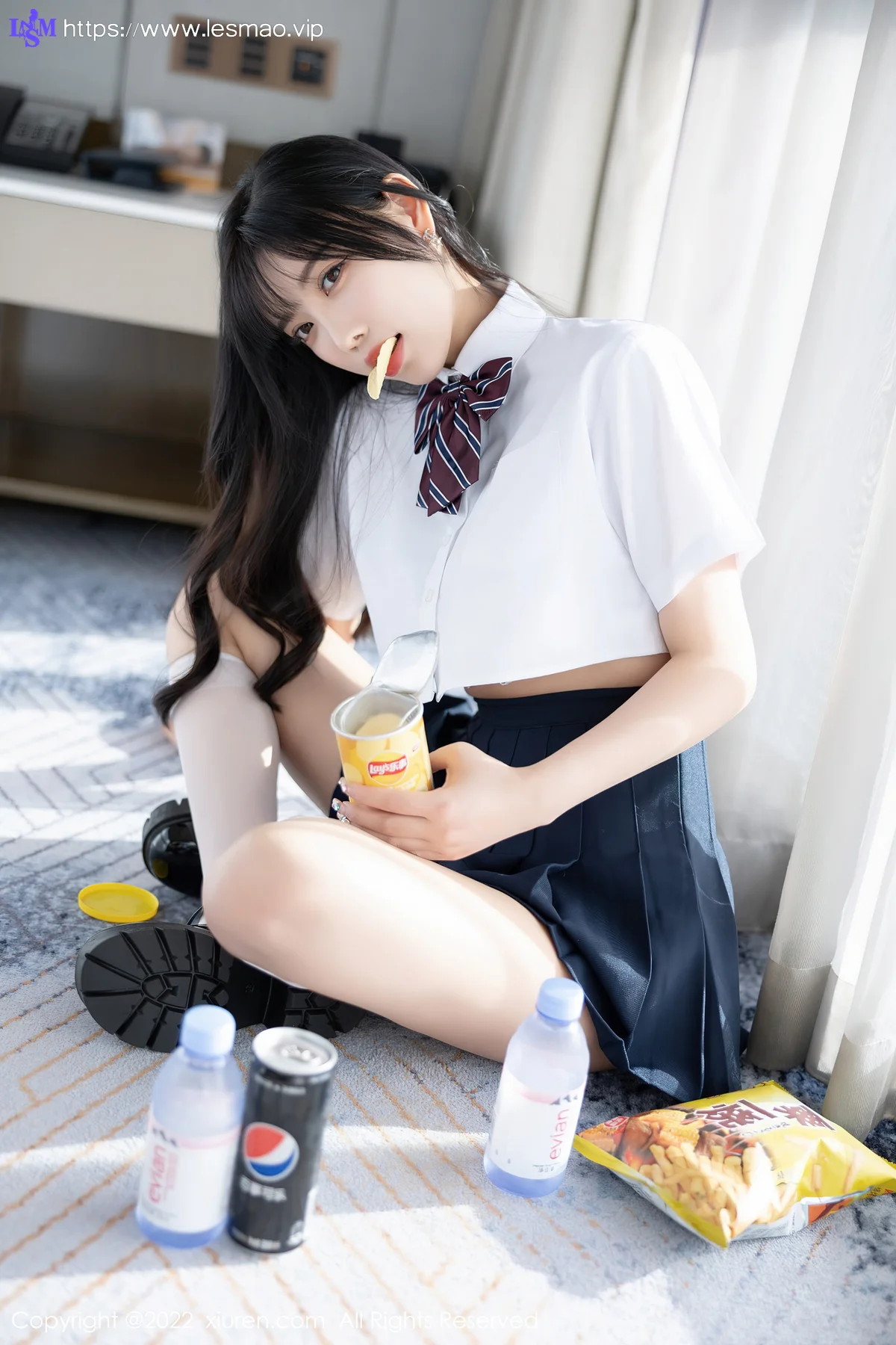 XiuRen 秀人 No.5338 清爽学妹制服 杨晨晨Yome 私房写真1 - 8