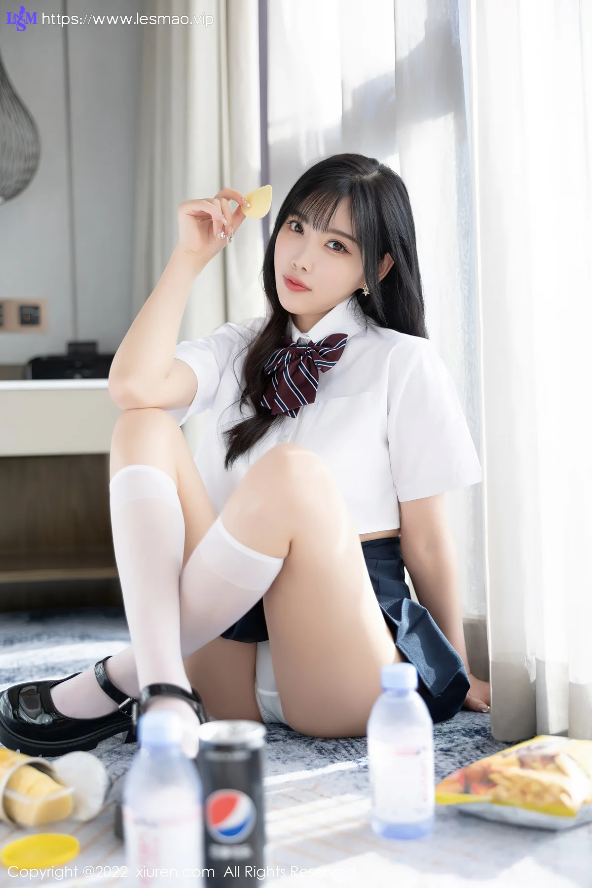 XiuRen 秀人 No.5338 清爽学妹制服 杨晨晨Yome 私房写真1 - 12