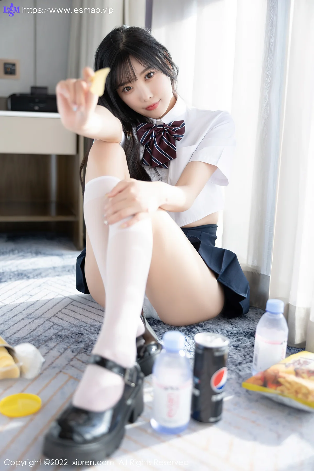 XiuRen 秀人 No.5338 清爽学妹制服 杨晨晨Yome 私房写真1 - 13