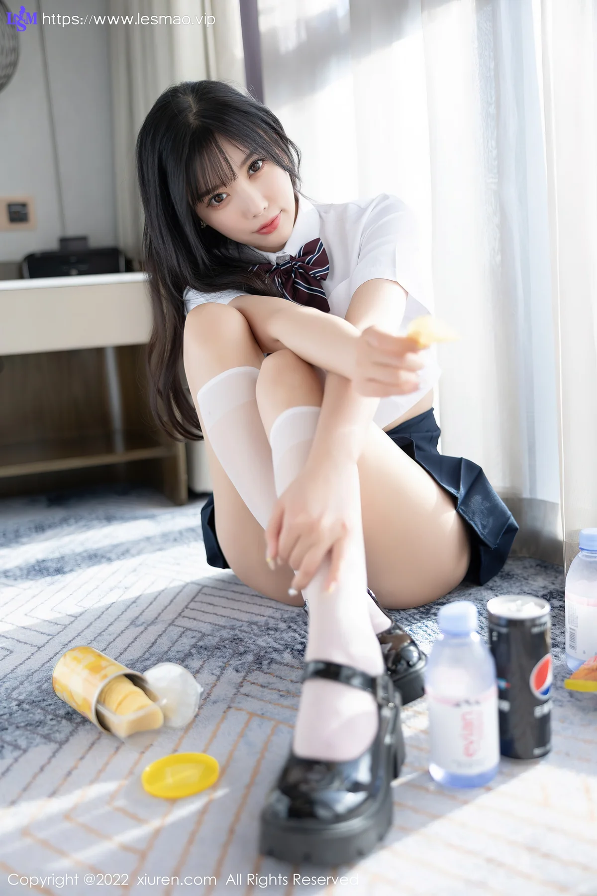 XiuRen 秀人 No.5338 清爽学妹制服 杨晨晨Yome 私房写真1 - 14