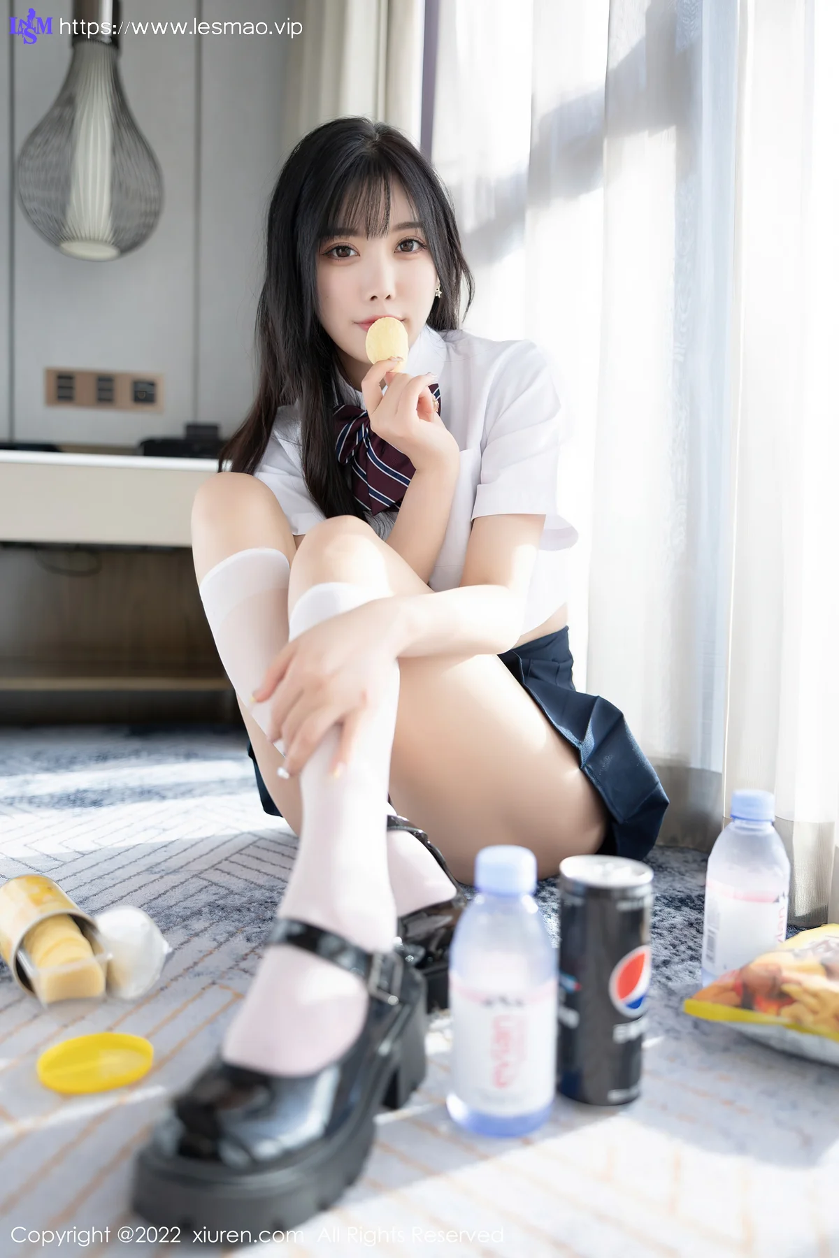 XiuRen 秀人 No.5338 清爽学妹制服 杨晨晨Yome 私房写真1 - 15
