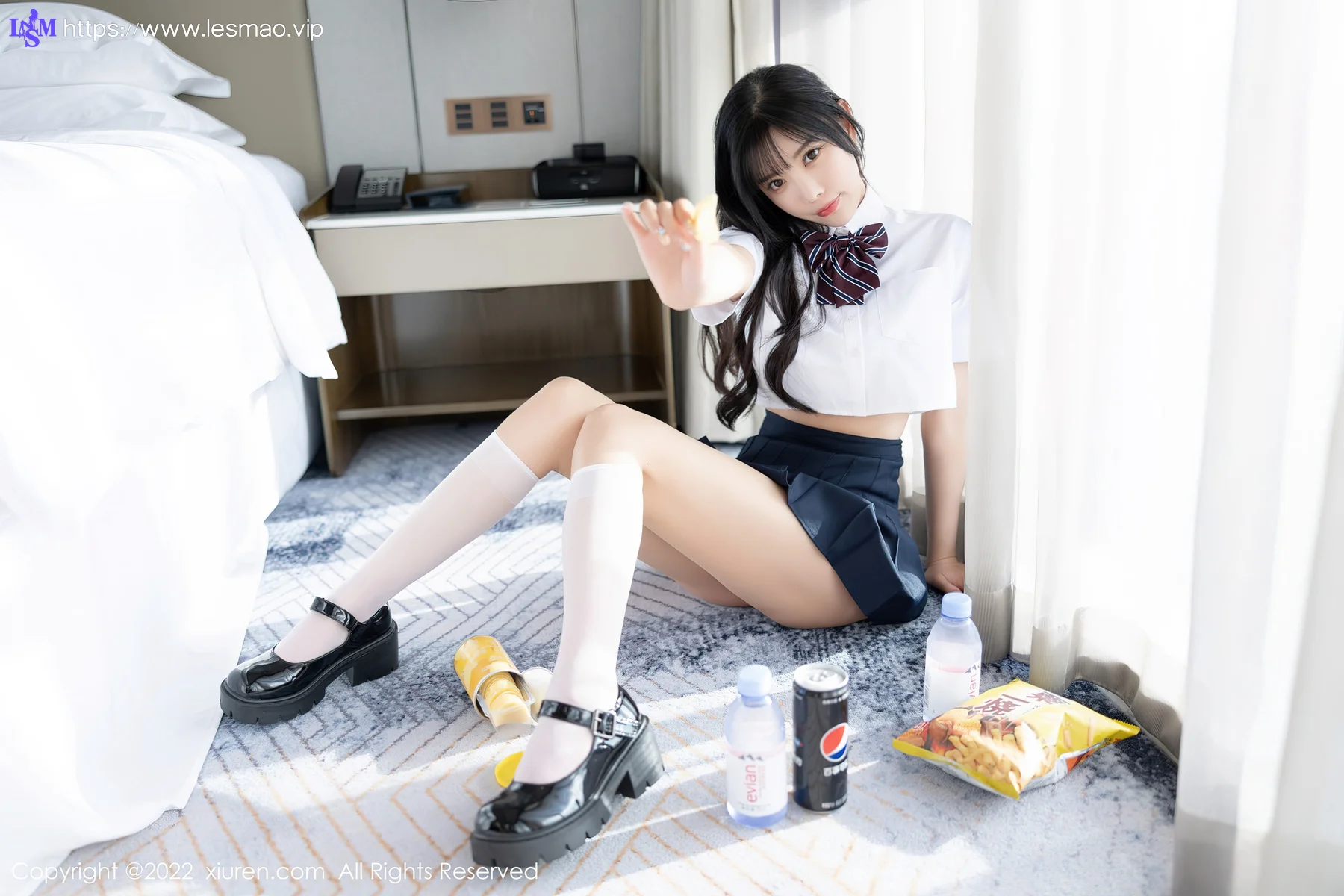 XiuRen 秀人 No.5338 清爽学妹制服 杨晨晨Yome 私房写真1 - 16