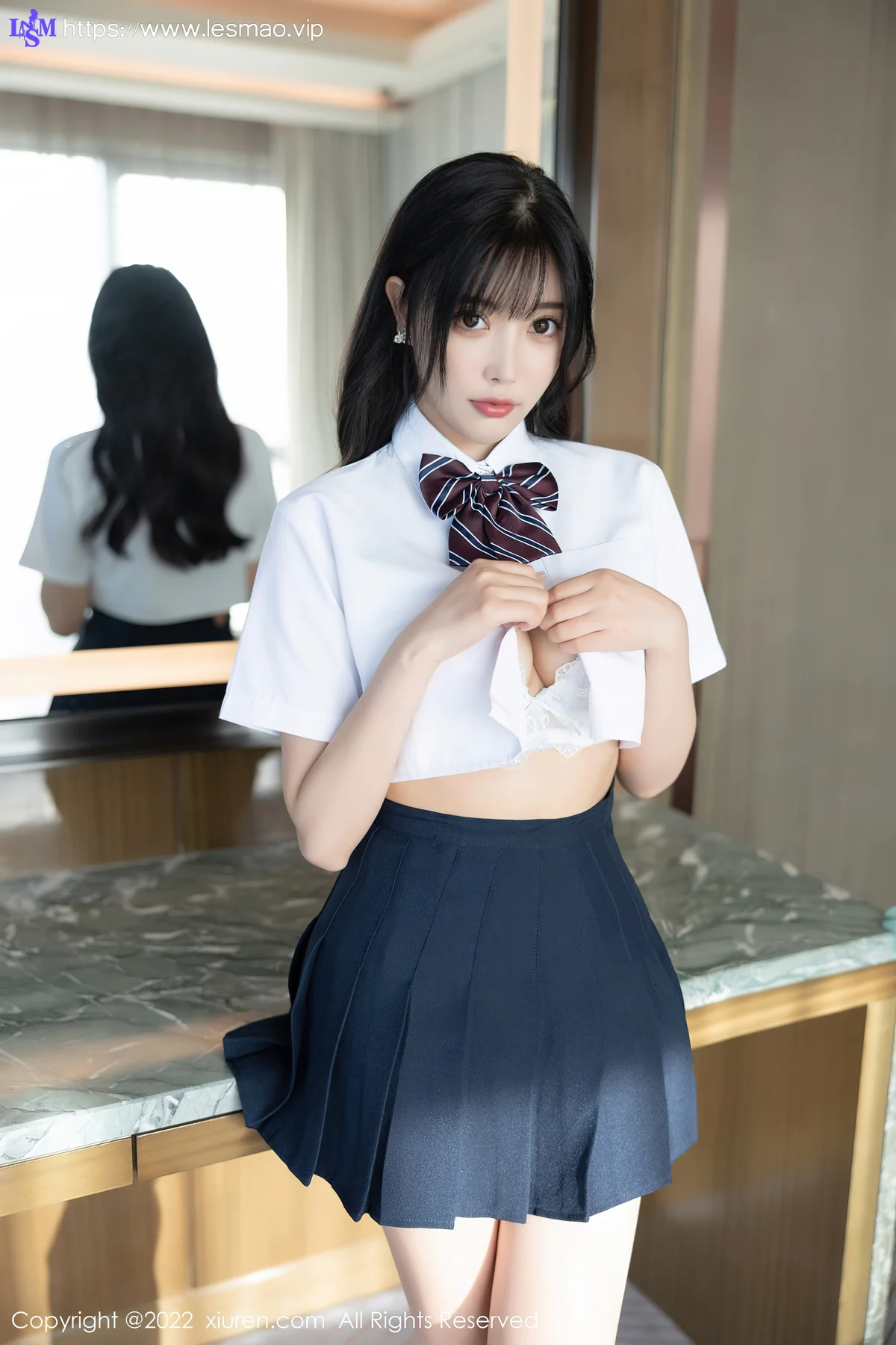 XiuRen 秀人 No.5338 清爽学妹制服 杨晨晨Yome 私房写真1 - 28