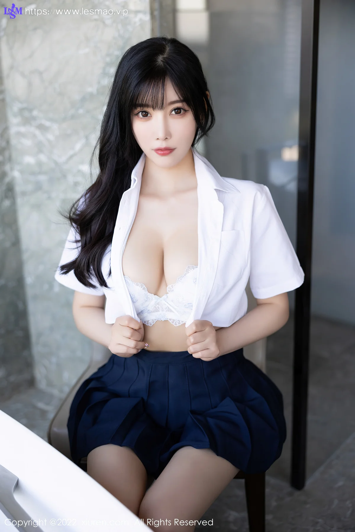 XiuRen 秀人 No.5338 清爽学妹制服 杨晨晨Yome 私房写真1 - 40