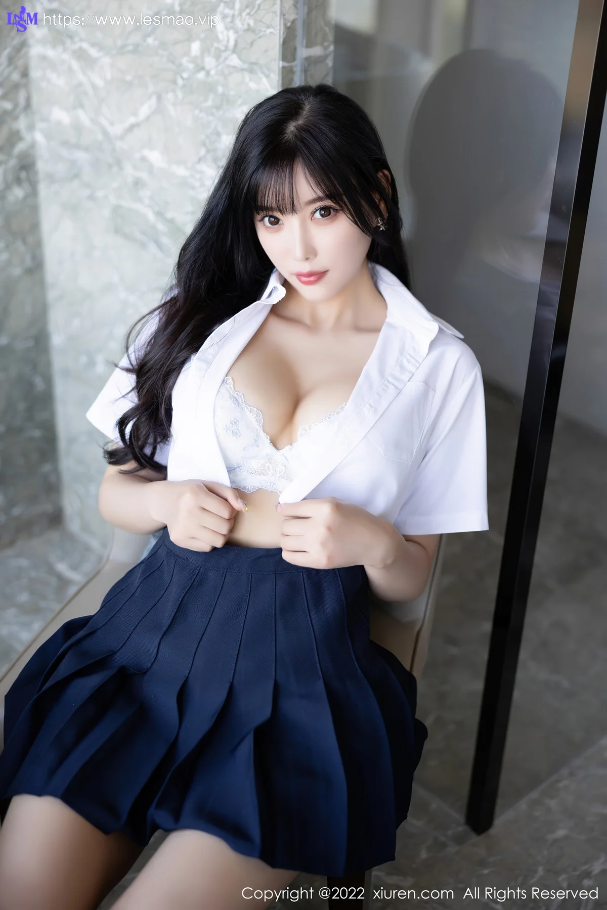 XiuRen 秀人 No.5338 清爽学妹制服 杨晨晨Yome 私房写真1 - 41