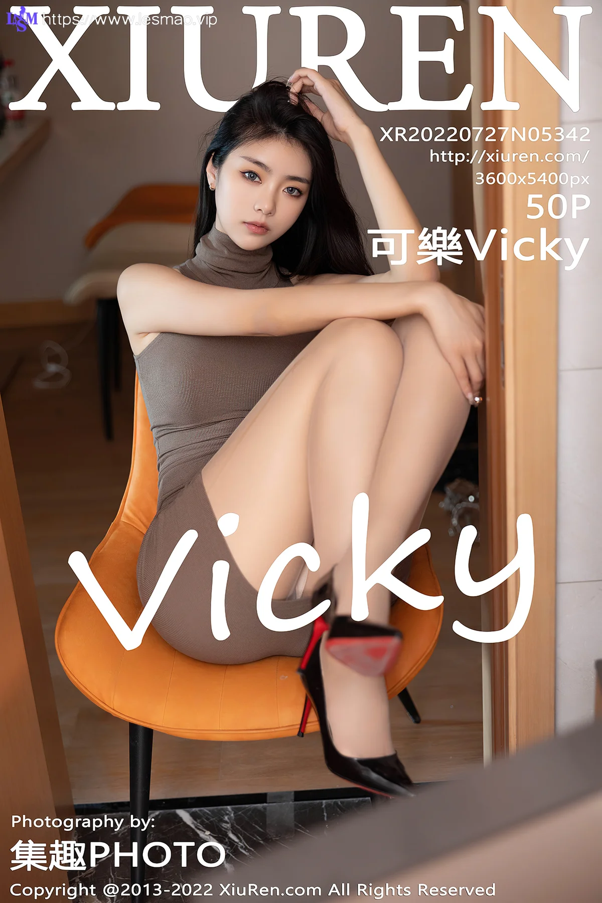 XiuRen 秀人 No.5342 连衣短裙 可樂Vicky 性感写真1 - 51