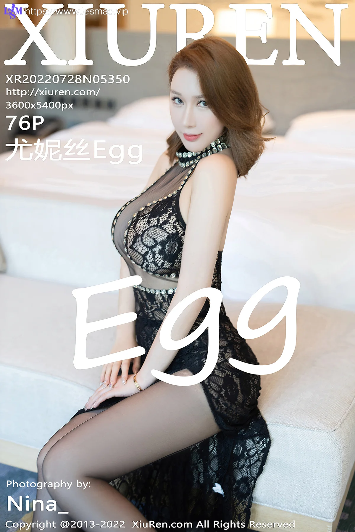 XiuRen 秀人 No.5350 魅惑黑丝 尤妮丝Egg 海南万宁旅拍33 - 77
