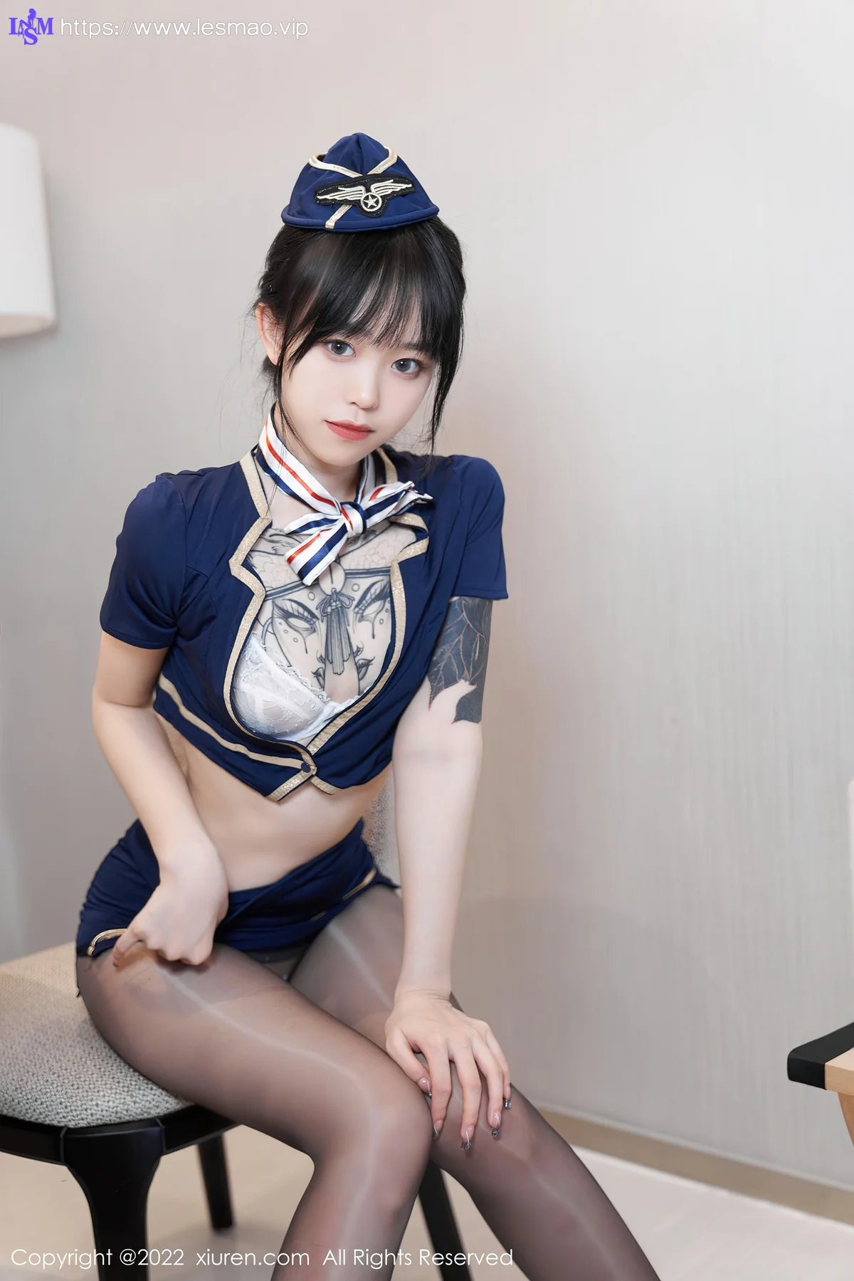 XiuRen 秀人 No.5352 空姐制服 奶瓶. 性感写真2 - 21