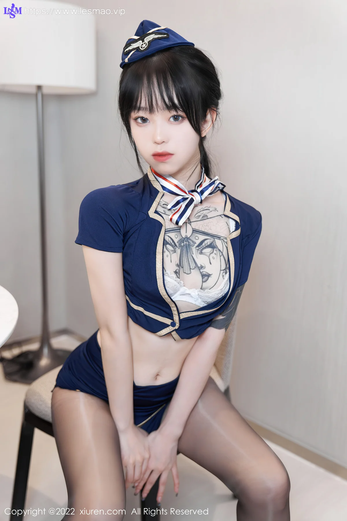XiuRen 秀人 No.5352 空姐制服 奶瓶. 性感写真2 - 29