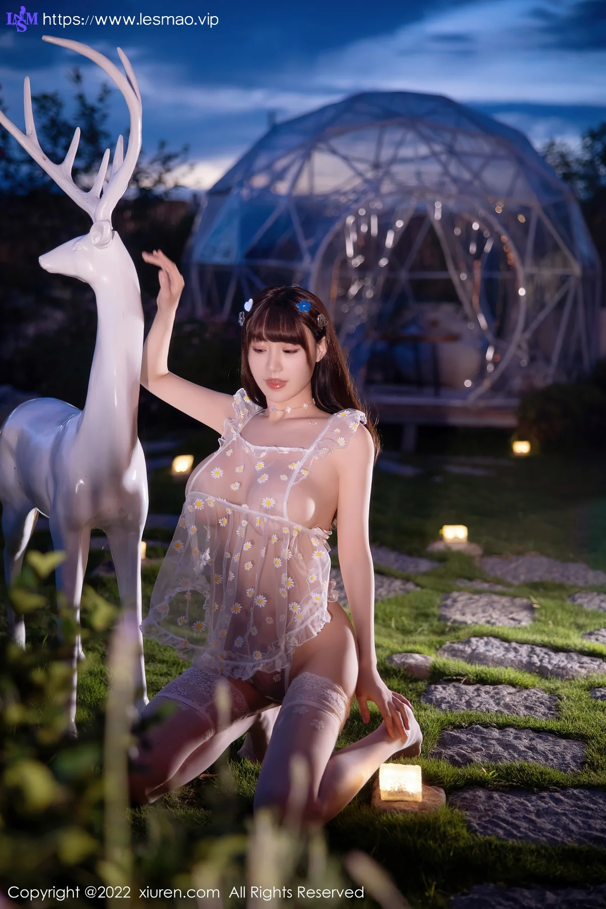 XiuRen 秀人 No.5358 透视白丝 朱可儿Flora 大理旅拍3 - 18