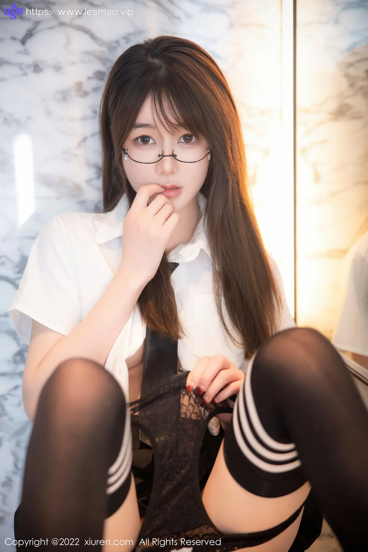 XiuRen 秀人 No.5365 学妹制服诱惑 婠婠么 性感写真 - 72