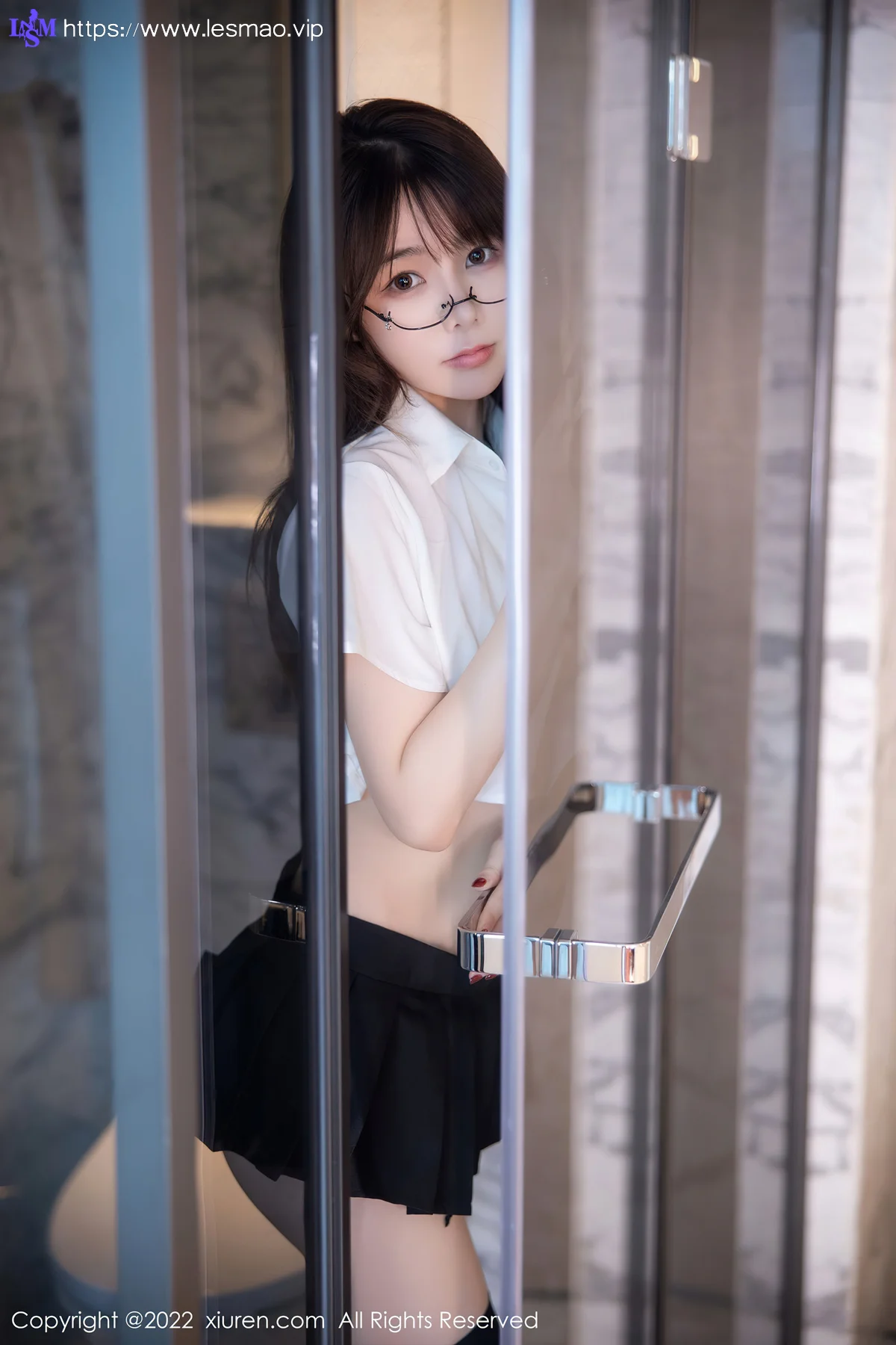 XiuRen 秀人 No.5365 学妹制服诱惑 婠婠么 性感写真 - 88