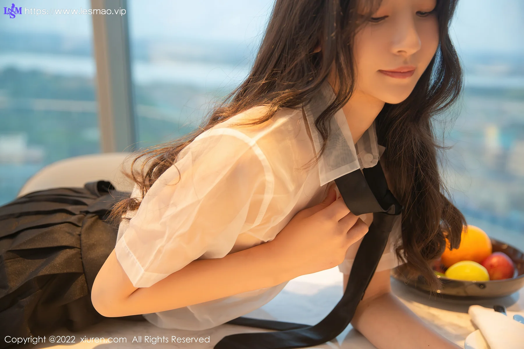 XiuRen 秀人 No.5385 轻透白T 熊小诺 性感写真1 - 14