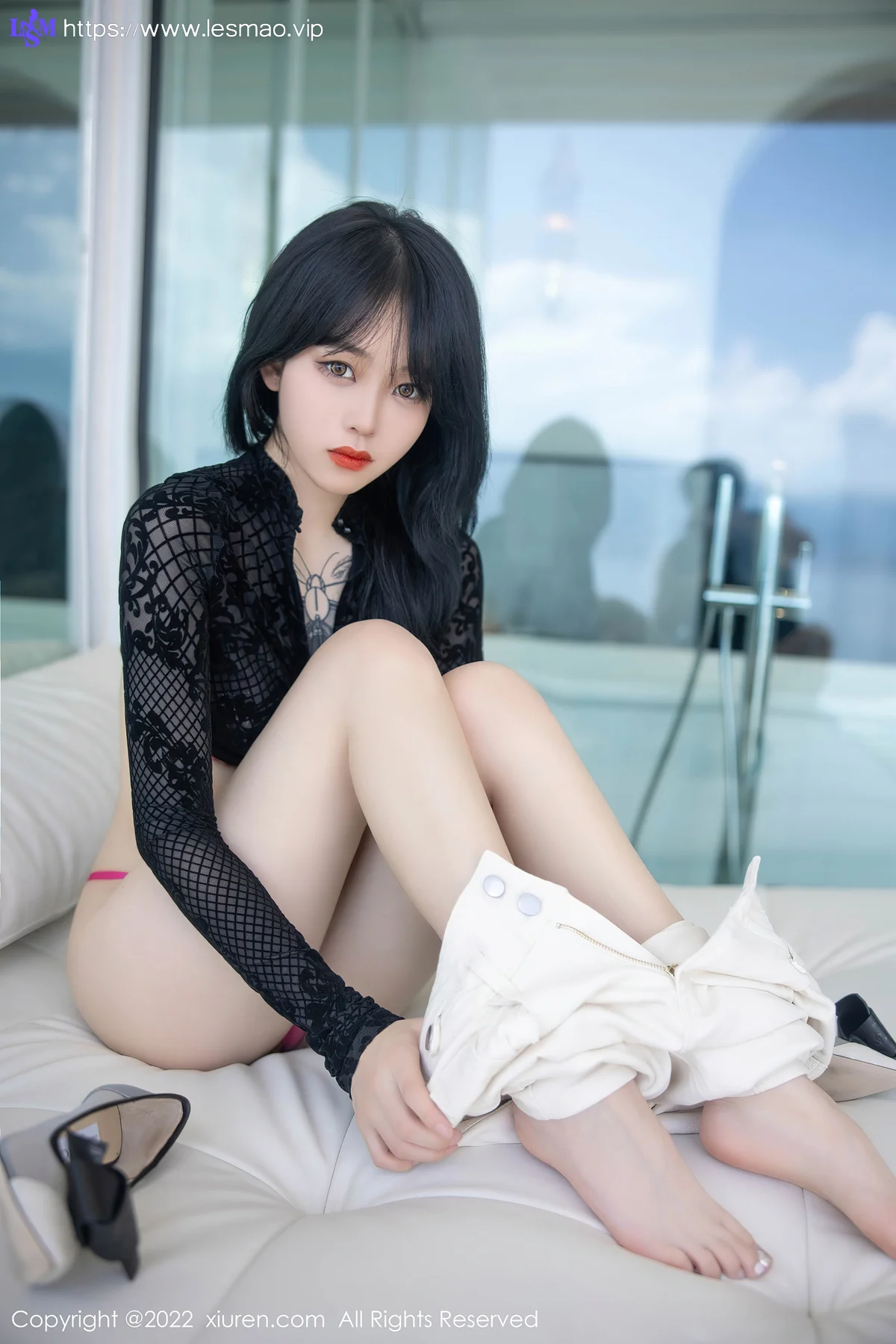 XiuRen 秀人 No.5386 网纱轻透上衣 奶瓶. 大理旅拍33 - 75