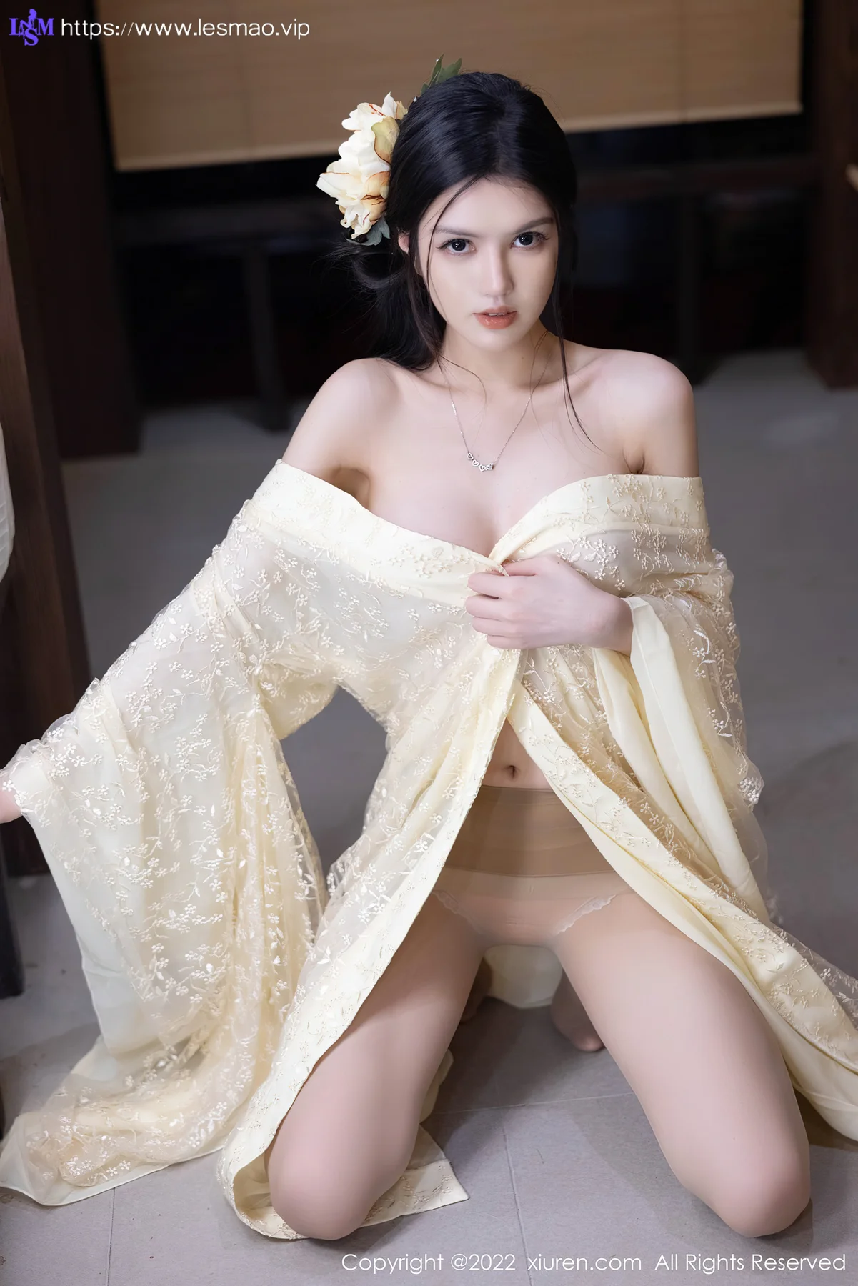 XiuRen 秀人 No.5387 轻透古装 媛媛酱belle 性感私房33 - 13