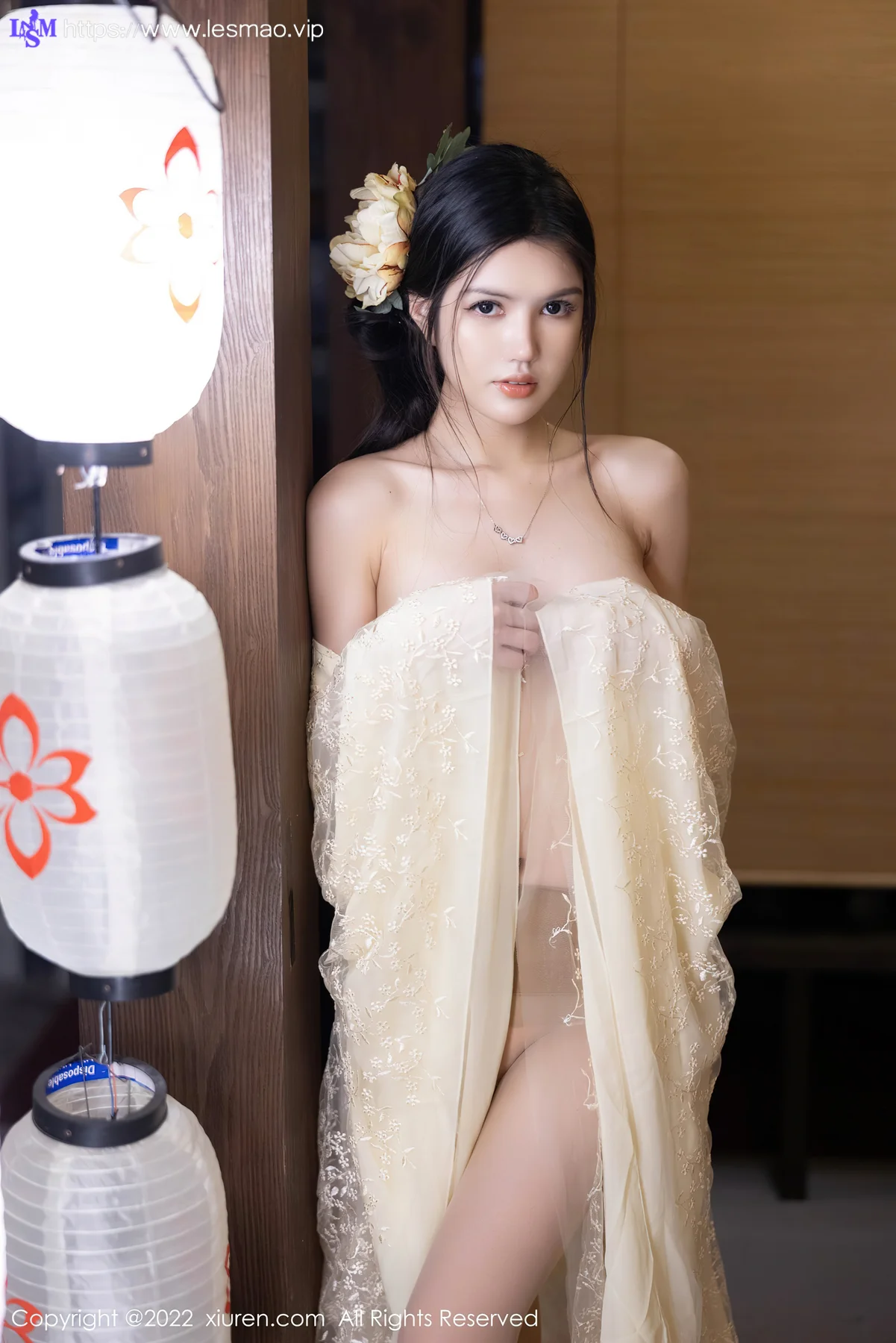 XiuRen 秀人 No.5387 轻透古装 媛媛酱belle 性感私房33 - 52