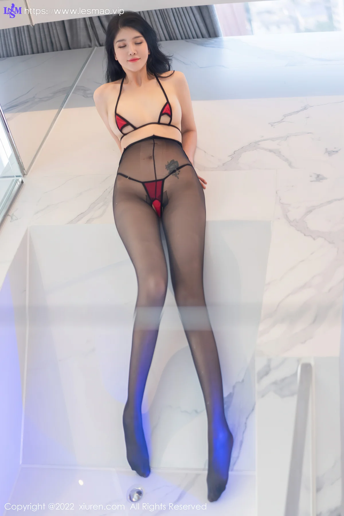 XiuRen 秀人 No.5388  刘钰儿 黑色网纱性感写真11 - 11