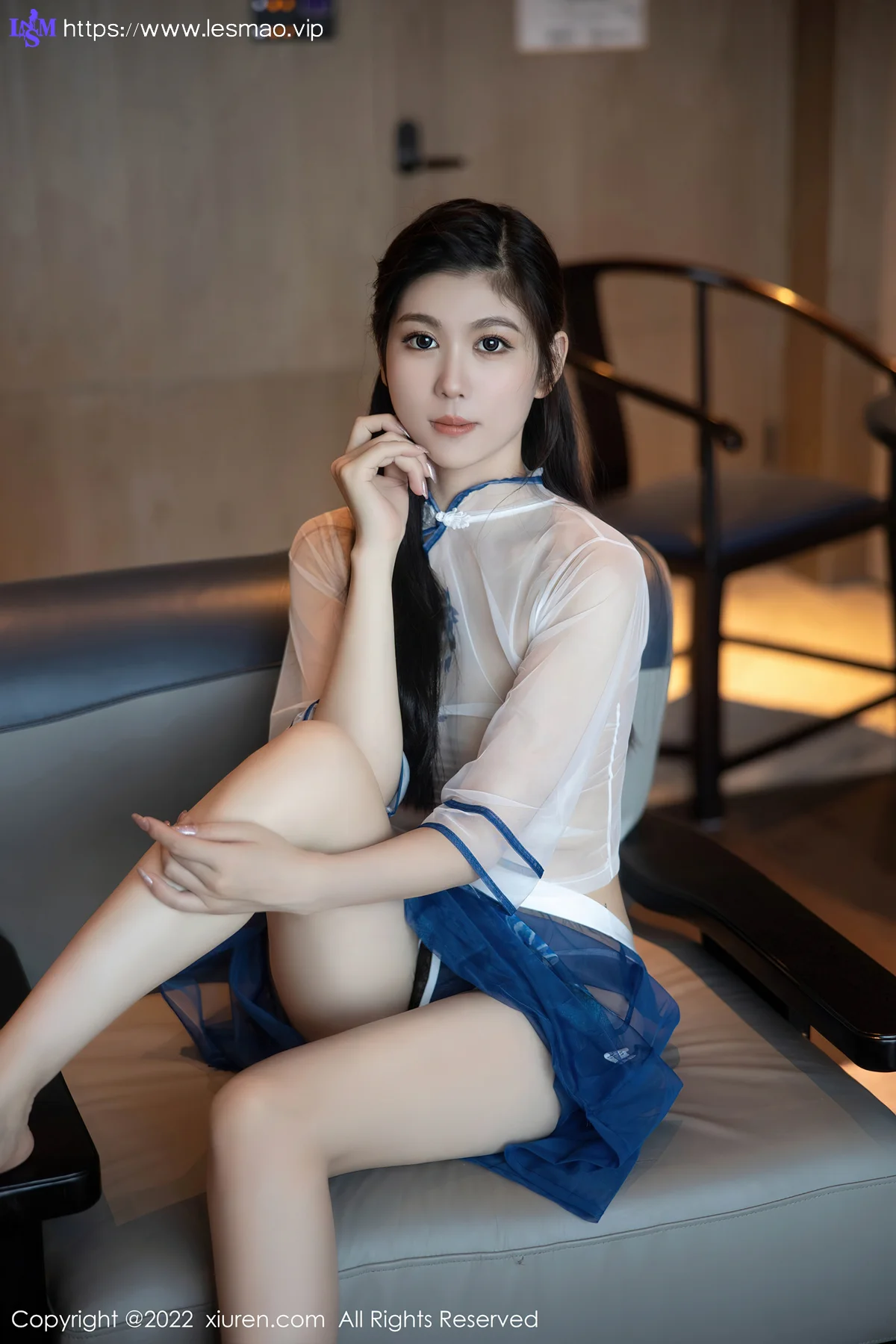 XiuRen 秀人 No.5401 李雅柔  透视旗袍 - 11