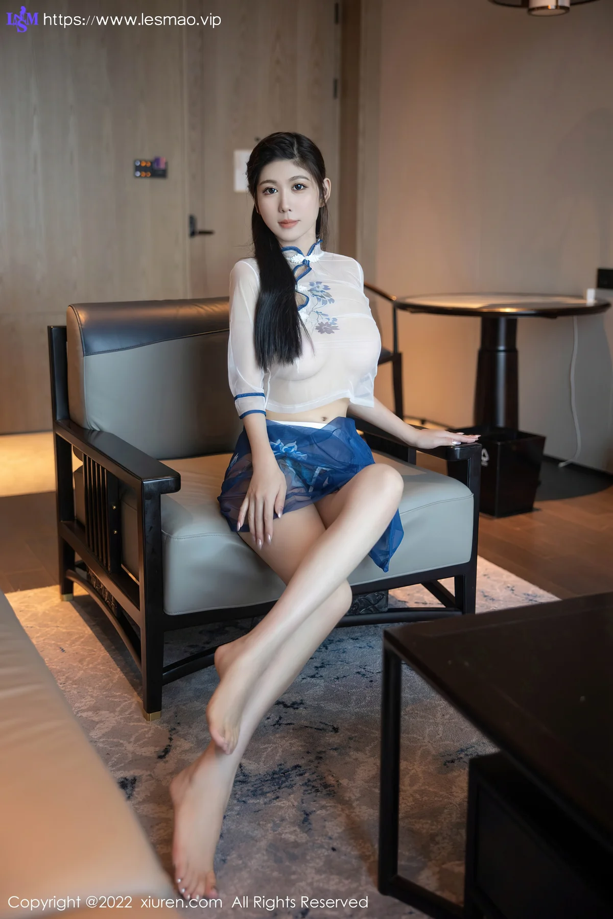 XiuRen 秀人 No.5401 李雅柔  透视旗袍 - 15