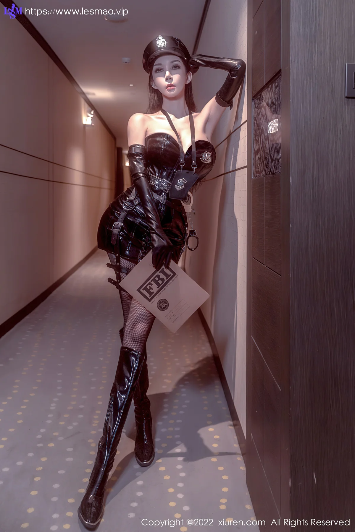 XiuRen 秀人 No.5405 美系搜查官 陈怡曼 御姐首套写真 - 7