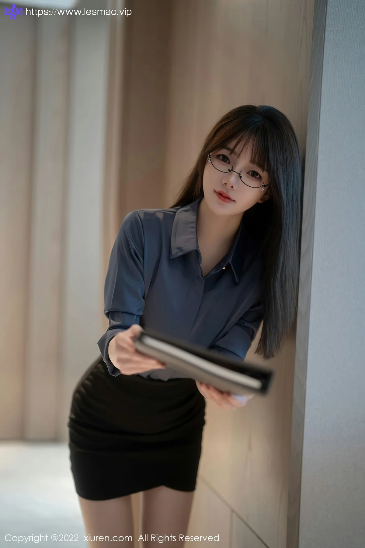 XiuRen 秀人 No.5419 婠婠么 黑丝办公ol - 14