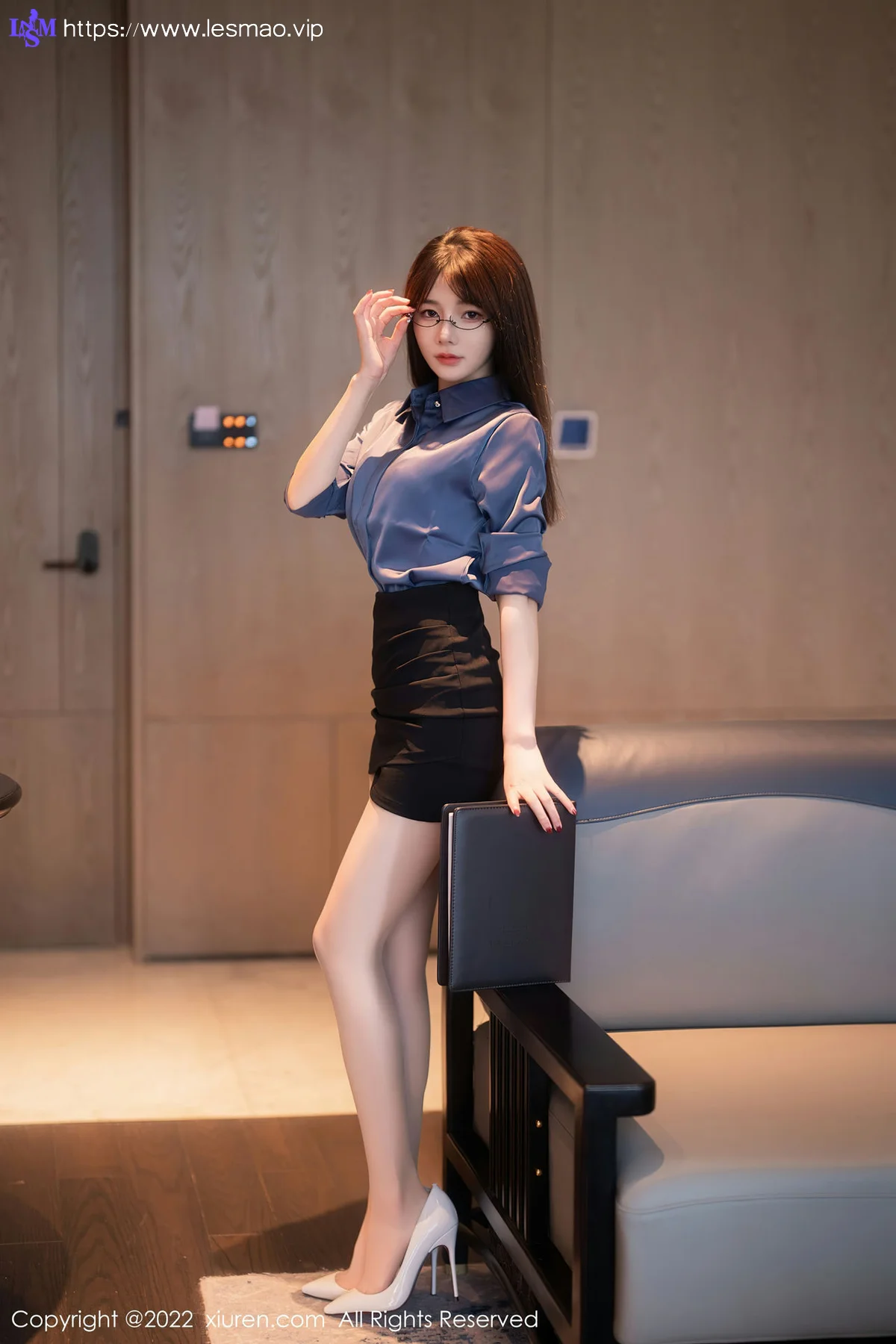XiuRen 秀人 No.5419 婠婠么 黑丝办公ol - 29