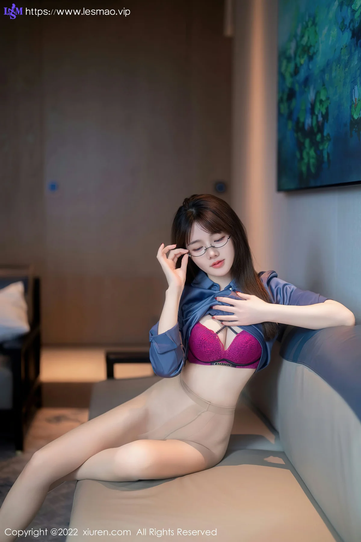 XiuRen 秀人 No.5419 婠婠么 黑丝办公ol - 64