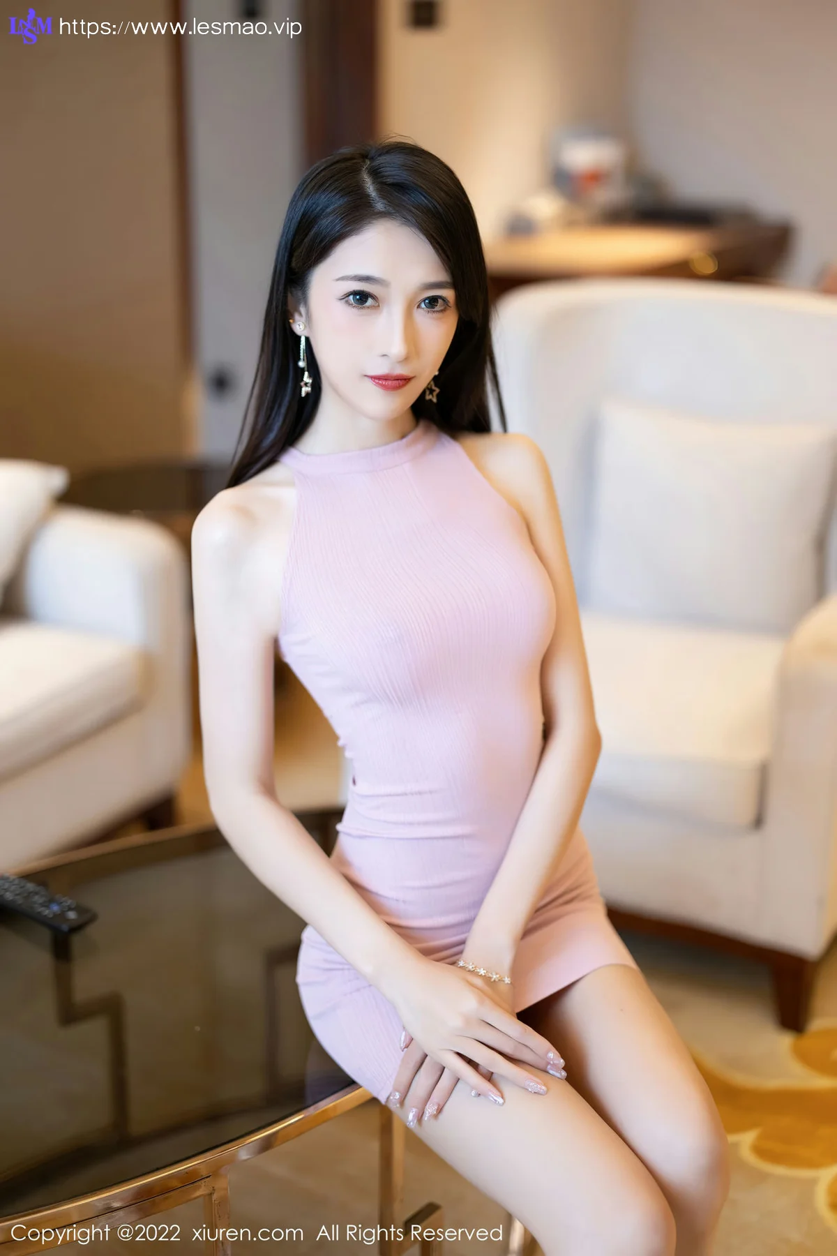XiuRen 秀人 No.5436 林乐一  透视旗袍 - 5