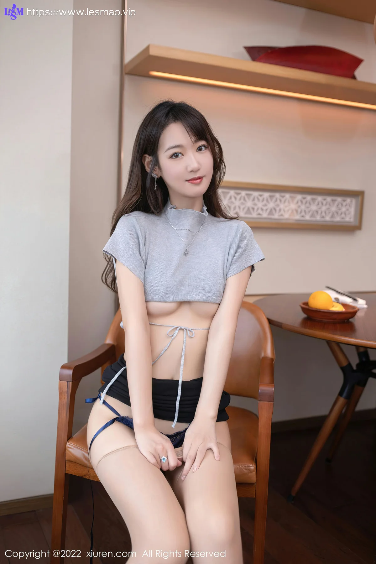 XiuRen 秀人 No.5439 唐安琪  嫩模黑丝 - 49