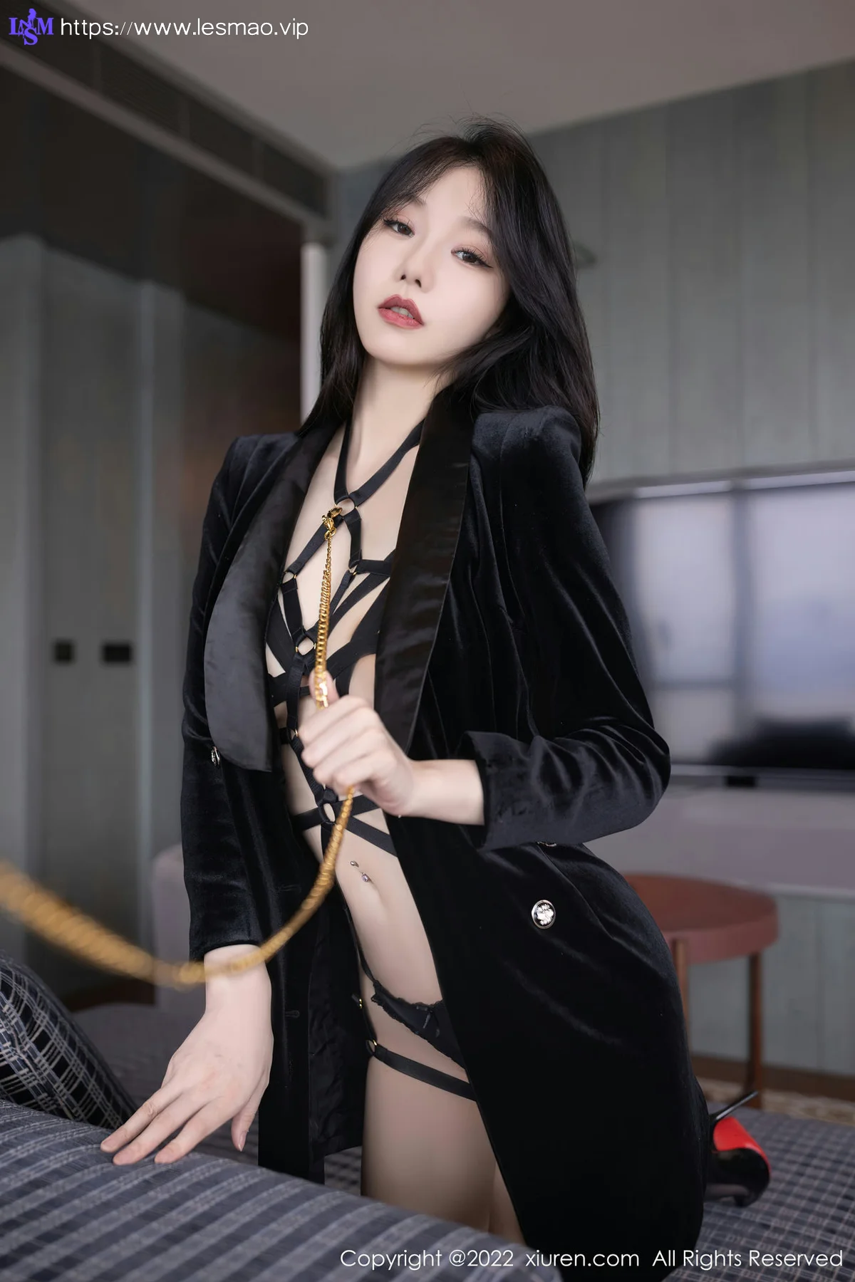 XiuRen 秀人 No.5442 安然 性感黑丝嫩模 - 11