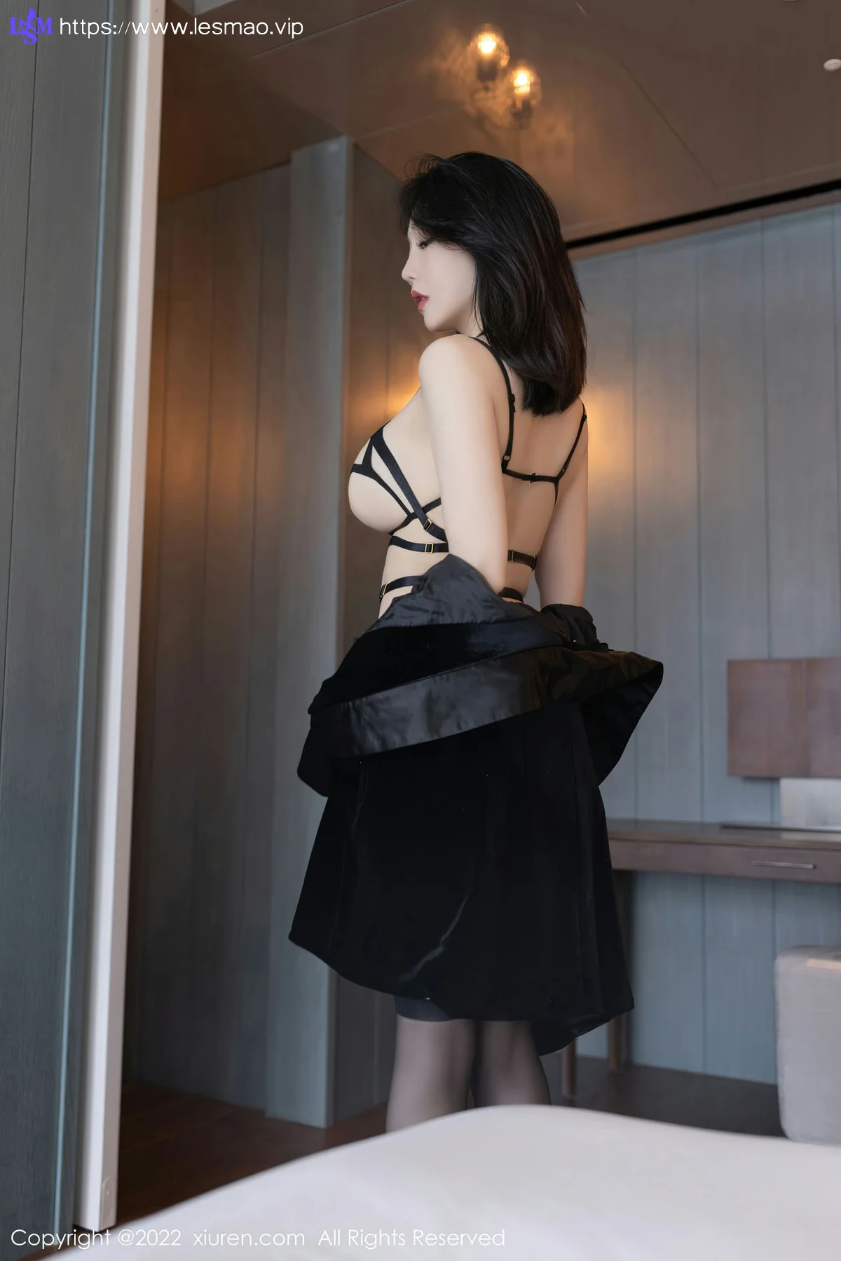XiuRen 秀人 No.5442 安然 性感黑丝嫩模 - 33