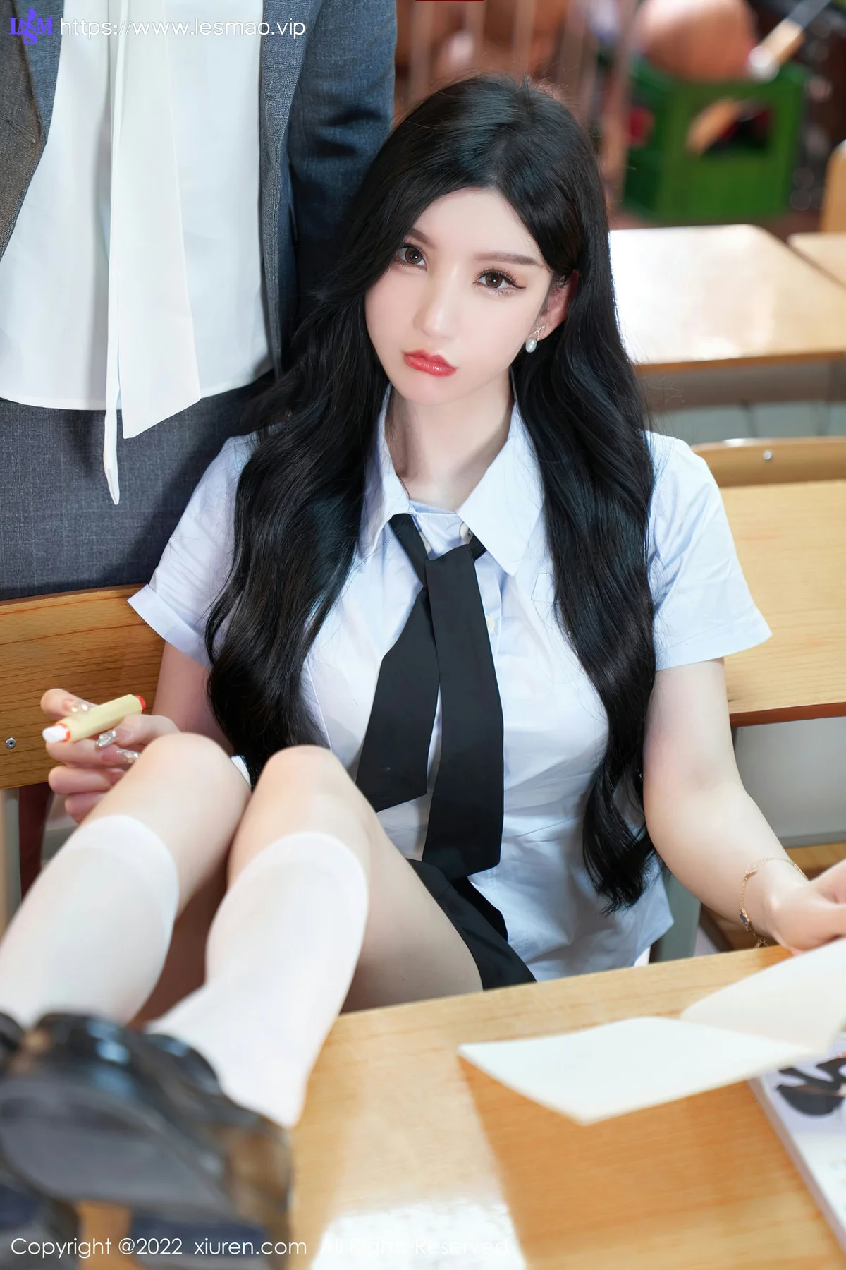 XiuRen 秀人 No.5452 周于希 不良高中生 - 26