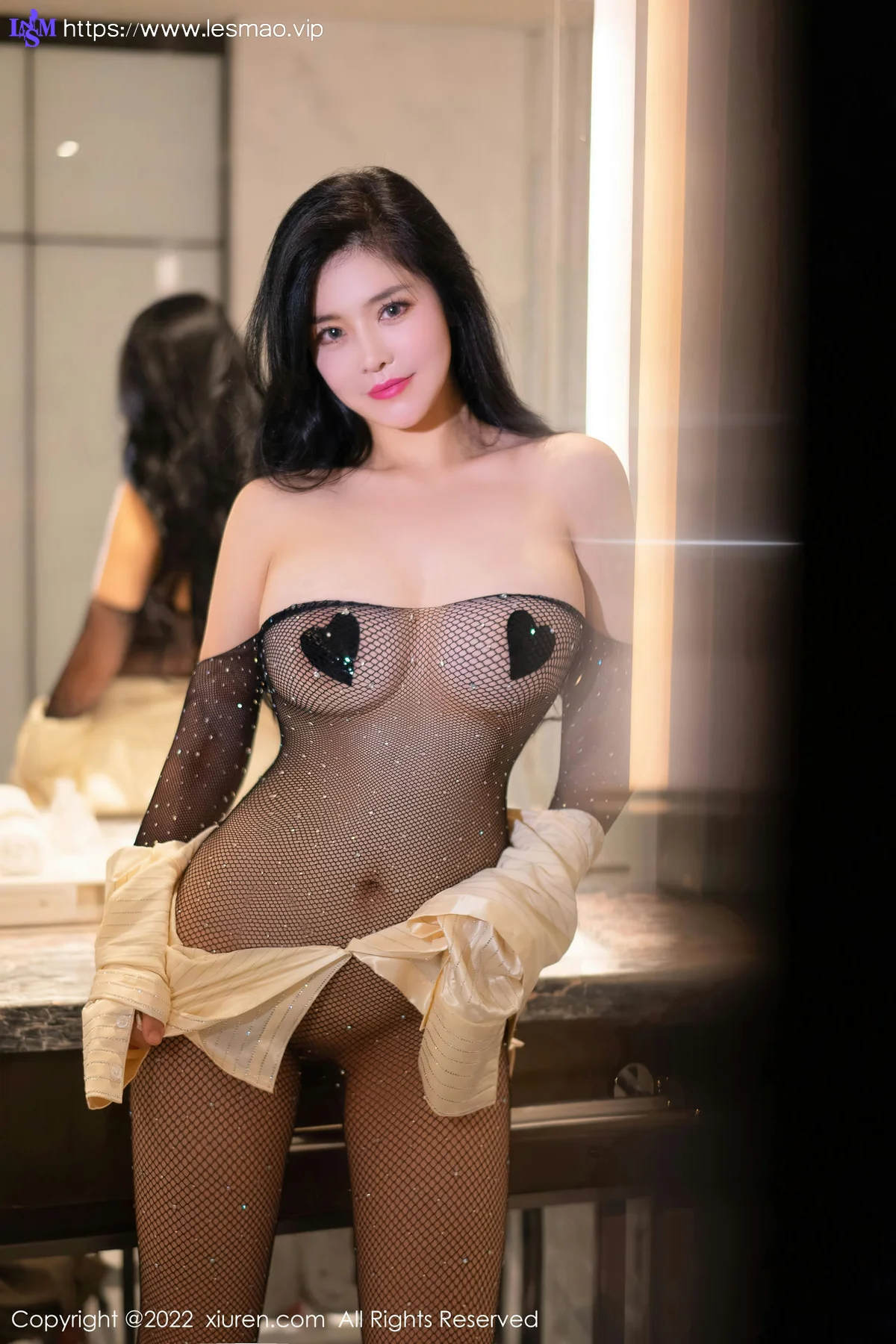 XiuRen 秀人 No.5458 网纱连衣服 刘钰儿 性感写真1 - 15