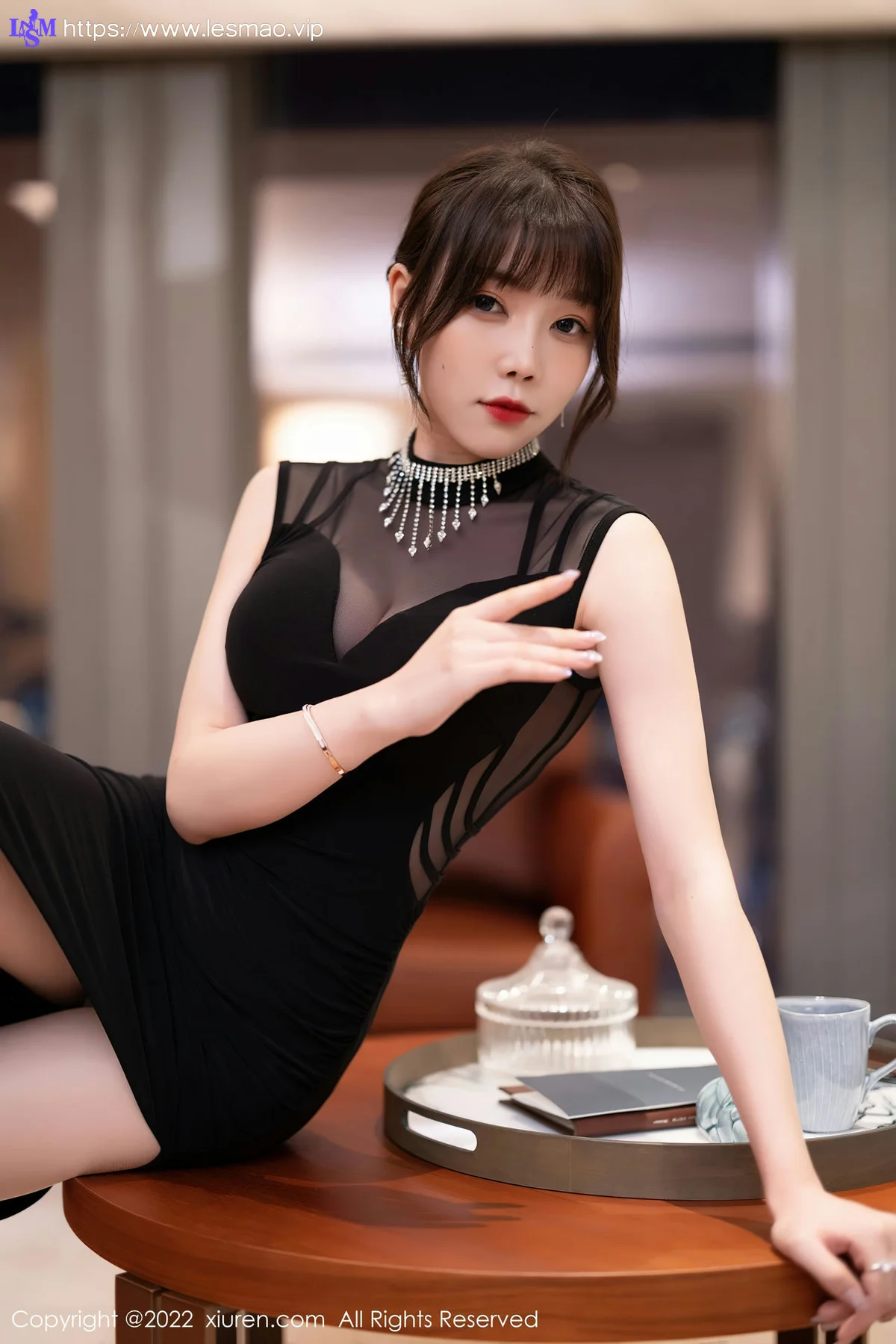 XiuRen 秀人 No.5460 轻透网纱内衣 徐莉芝Booty 性感写真1 - 9