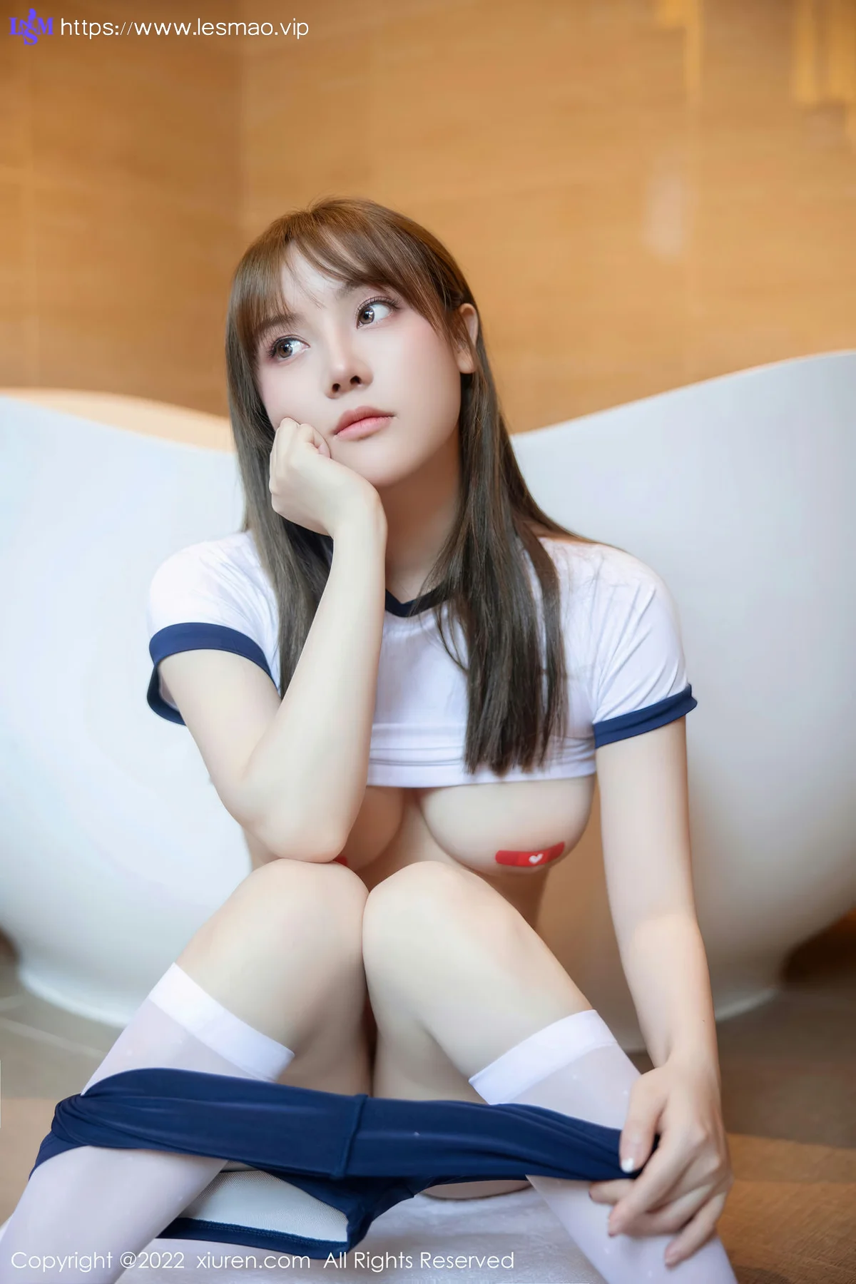 XiuRen 秀人 No.5465 少女白丝 豆瓣酱 性感写真1 - 108