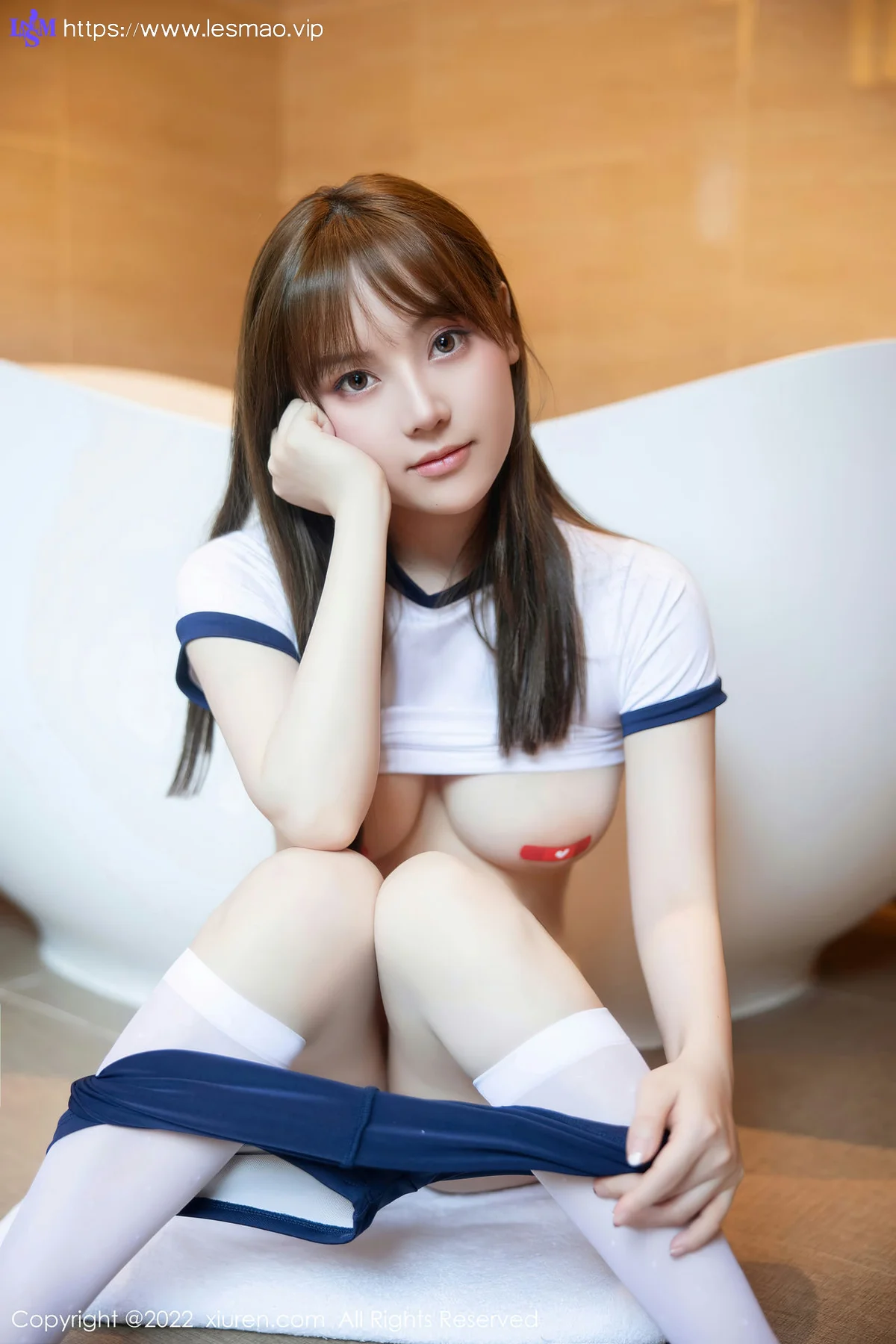 XiuRen 秀人 No.5465 少女白丝 豆瓣酱 性感写真1 - 109
