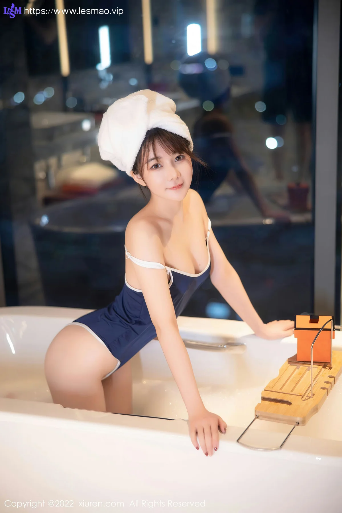 XiuRen 秀人 No.5477 蓝色比基尼 婠婠么 性感写真2 - 20
